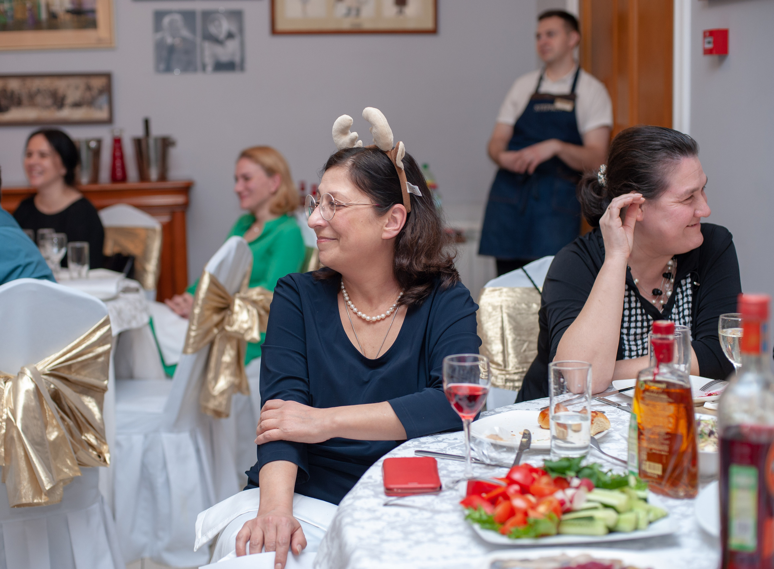 Корпоратив в ресторане Степнов. Фотограф Елизавета Потешкина