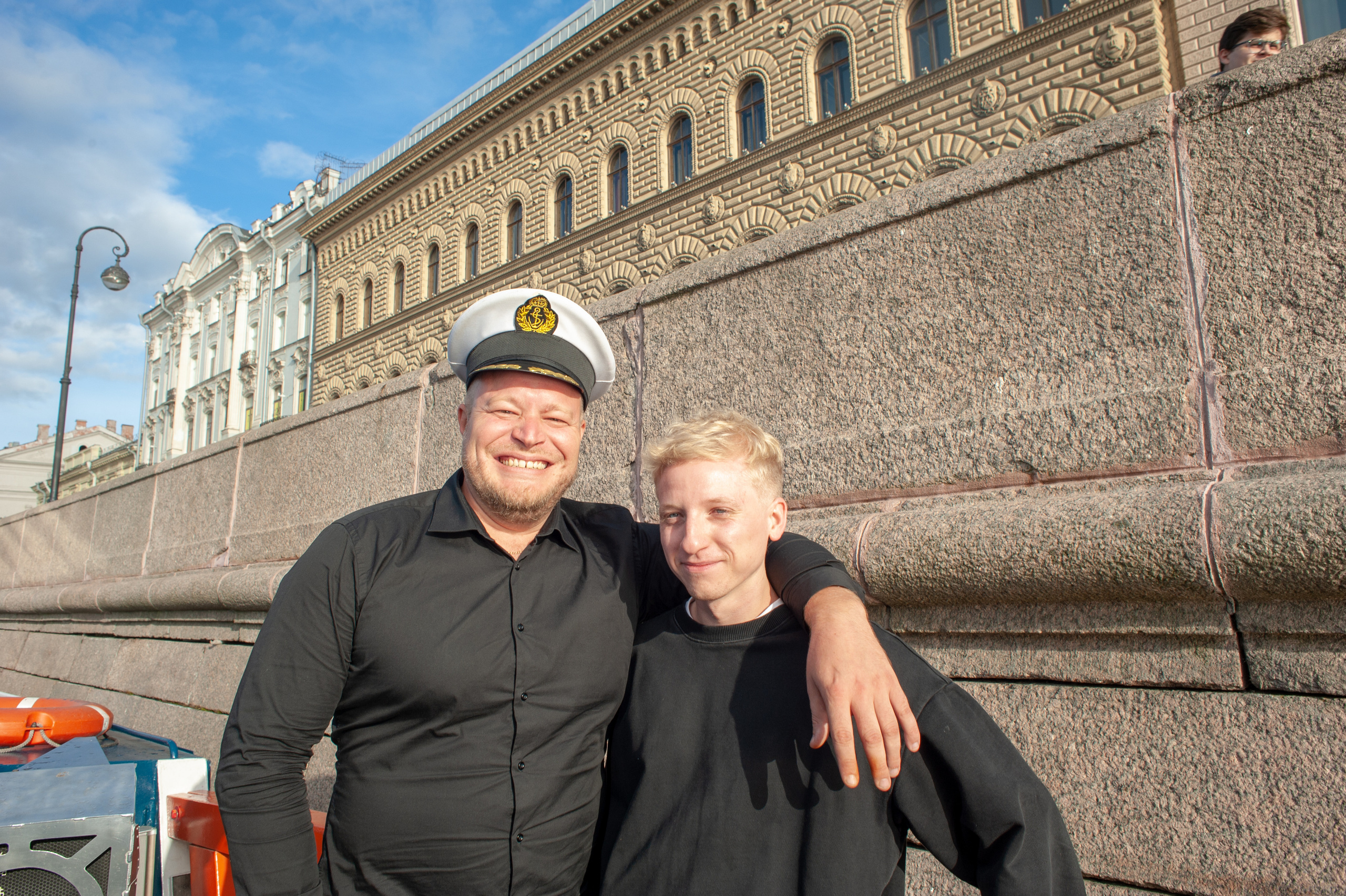 Корпоратив на катере. Фотограф Елизавета Потешкина