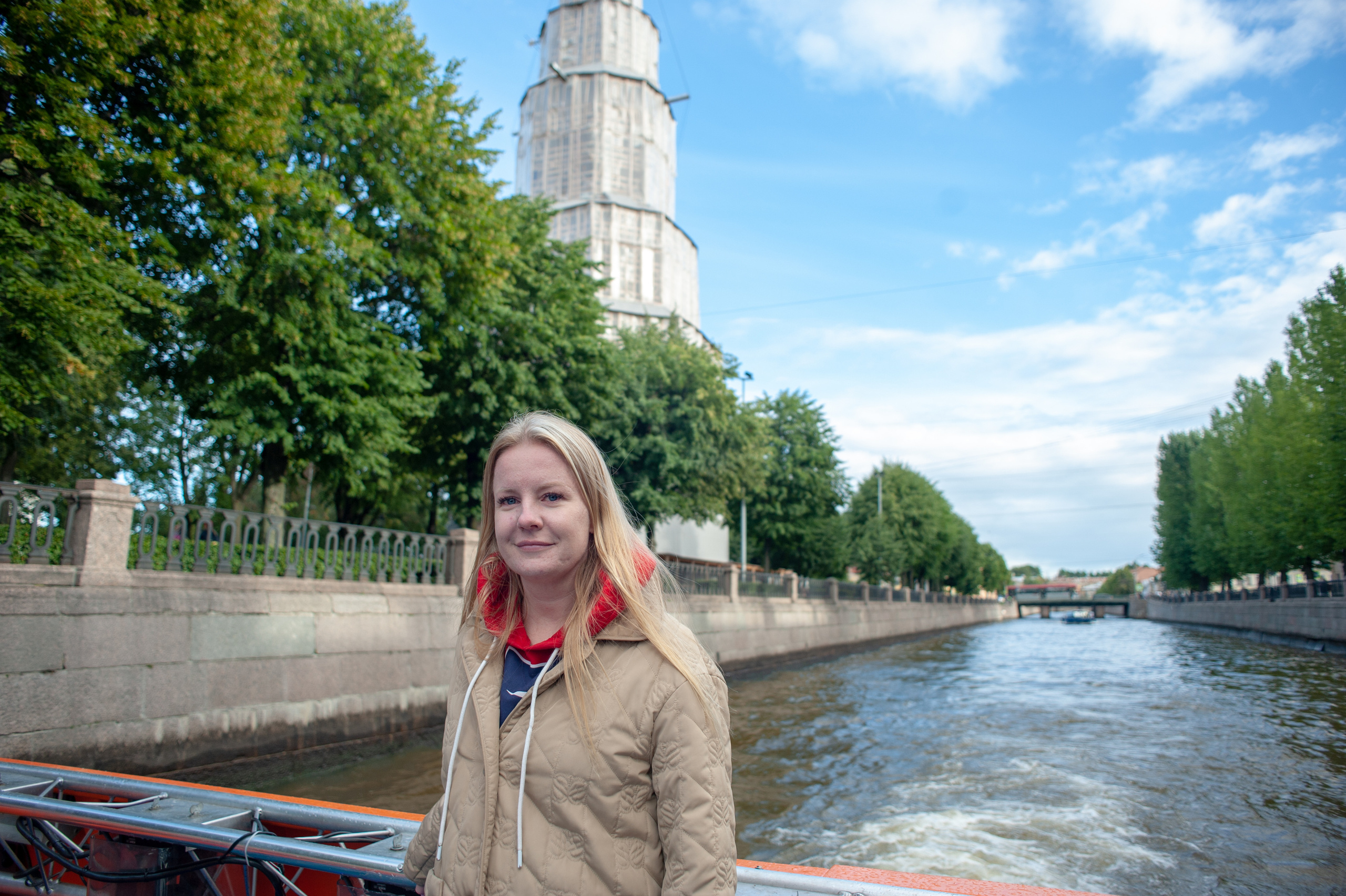 Корпоратив на катере. Фотограф Елизавета Потешкина