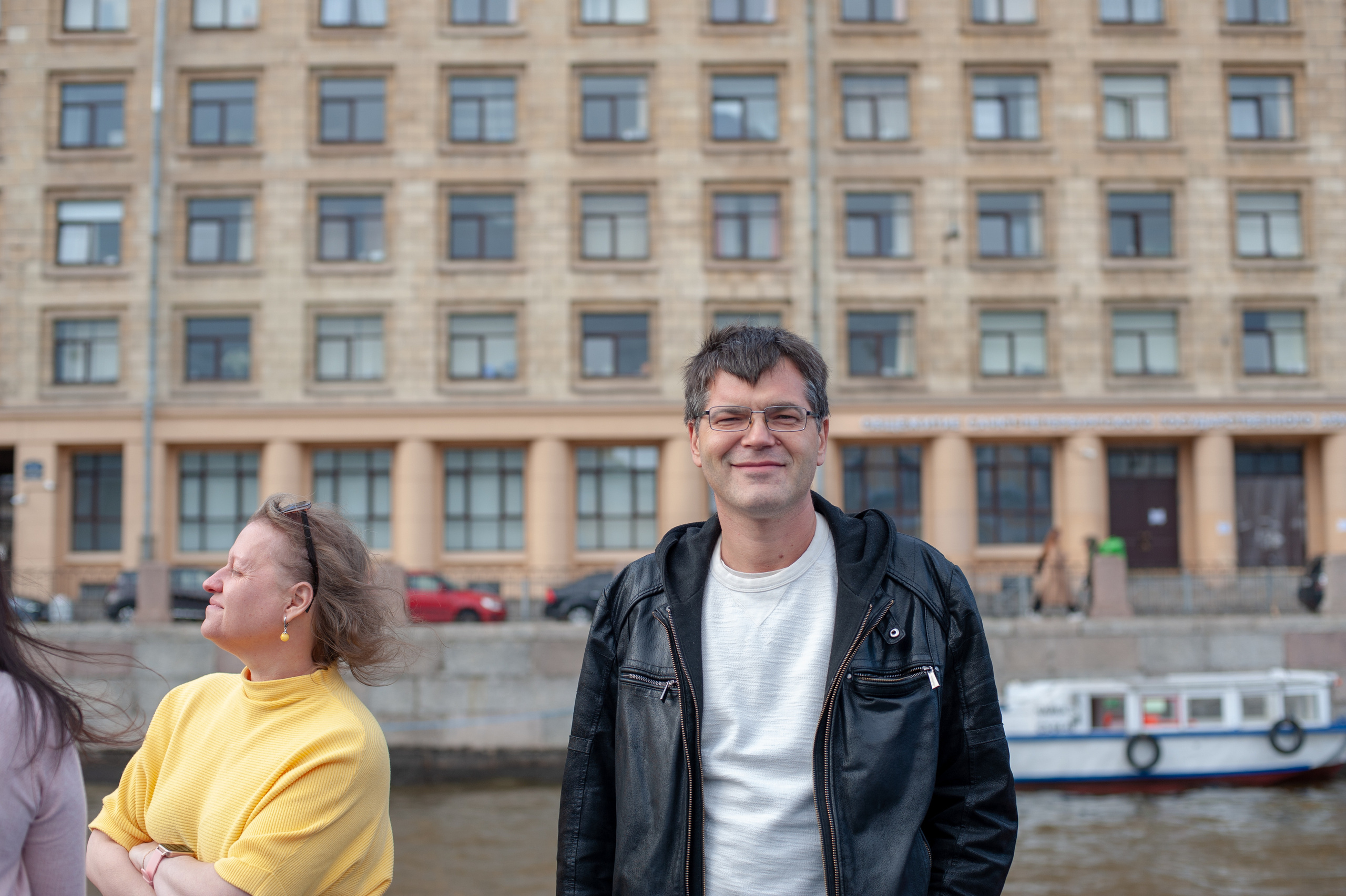 Корпоратив на катере. Фотограф Елизавета Потешкина