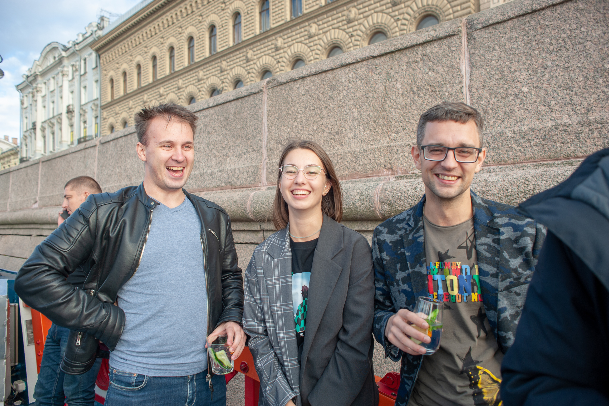 Корпоратив на катере. Фотограф Елизавета Потешкина