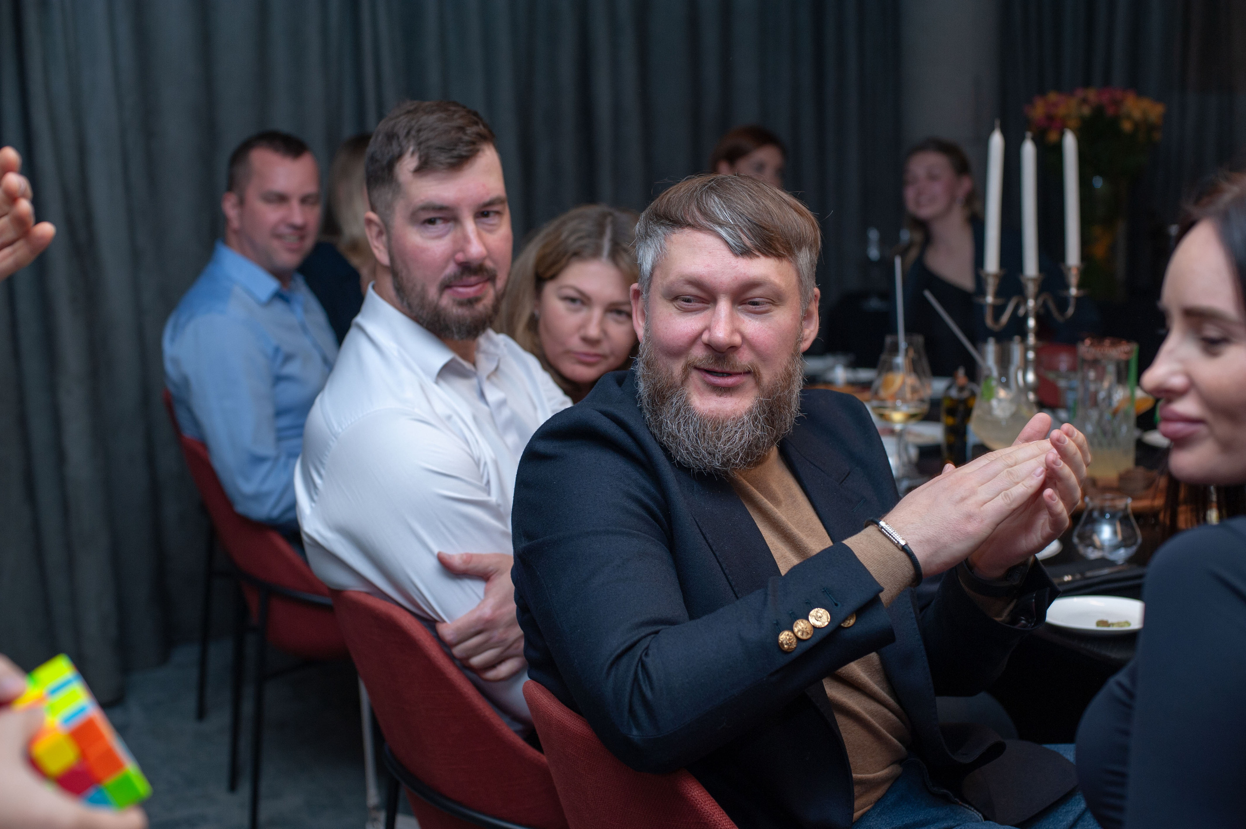 День рождения в ресторане Ognivo. Фотограф Елизавета Потешкина