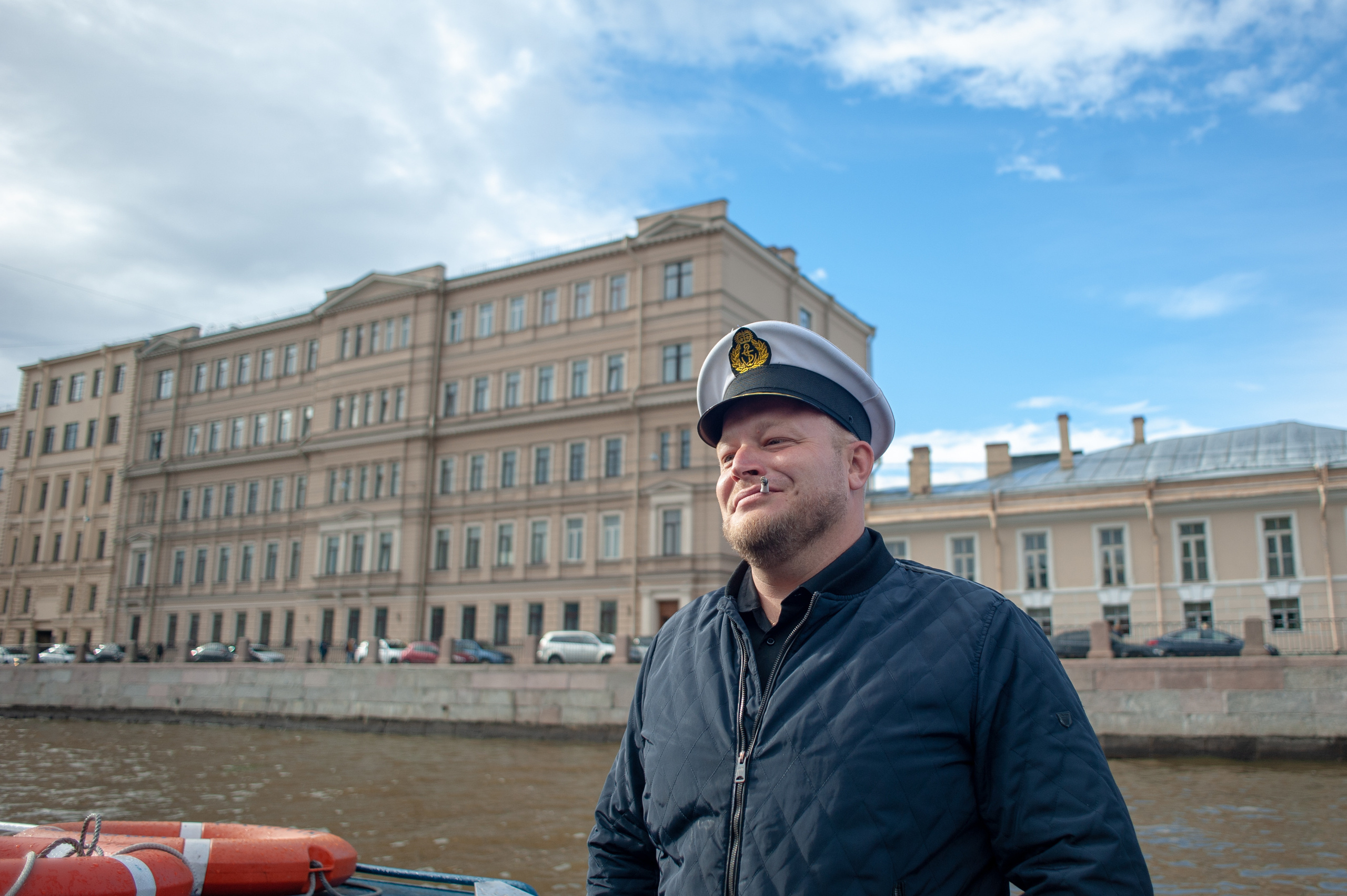 Корпоратив на катере. Фотограф Елизавета Потешкина