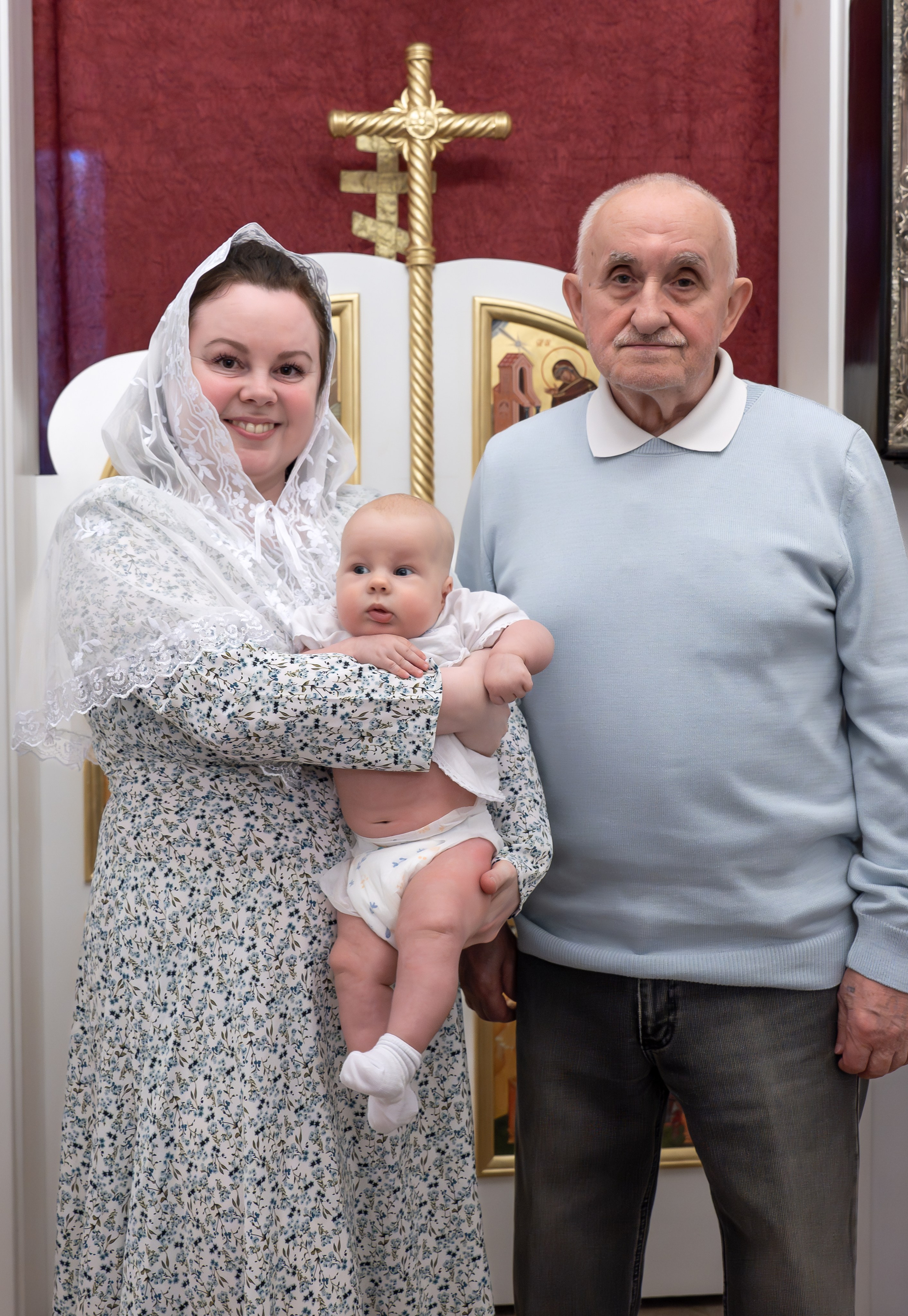 Крещение мл. Максима. Фотограф в Москве