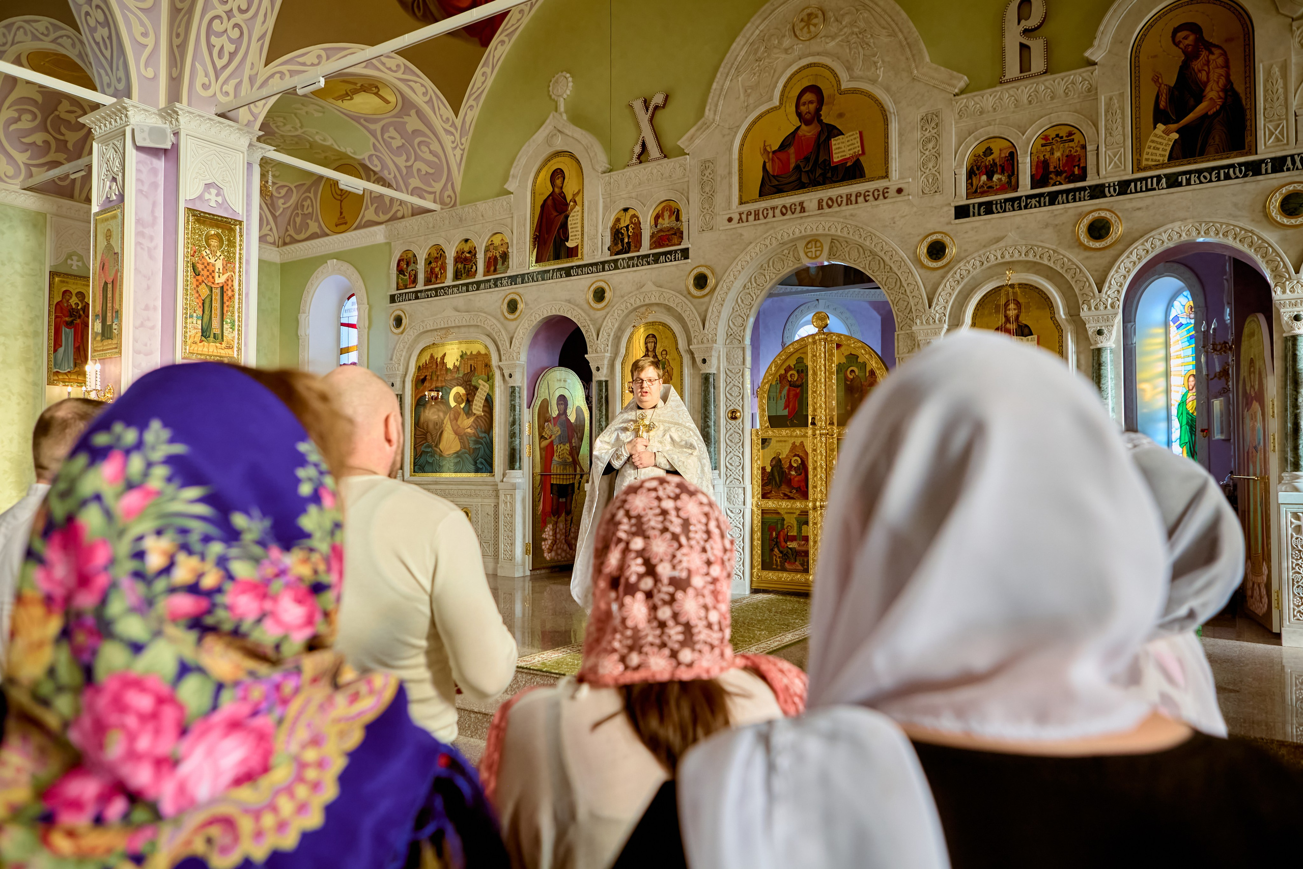 Написание семейной истории Таинство Крещения фотограф Николай Голованов