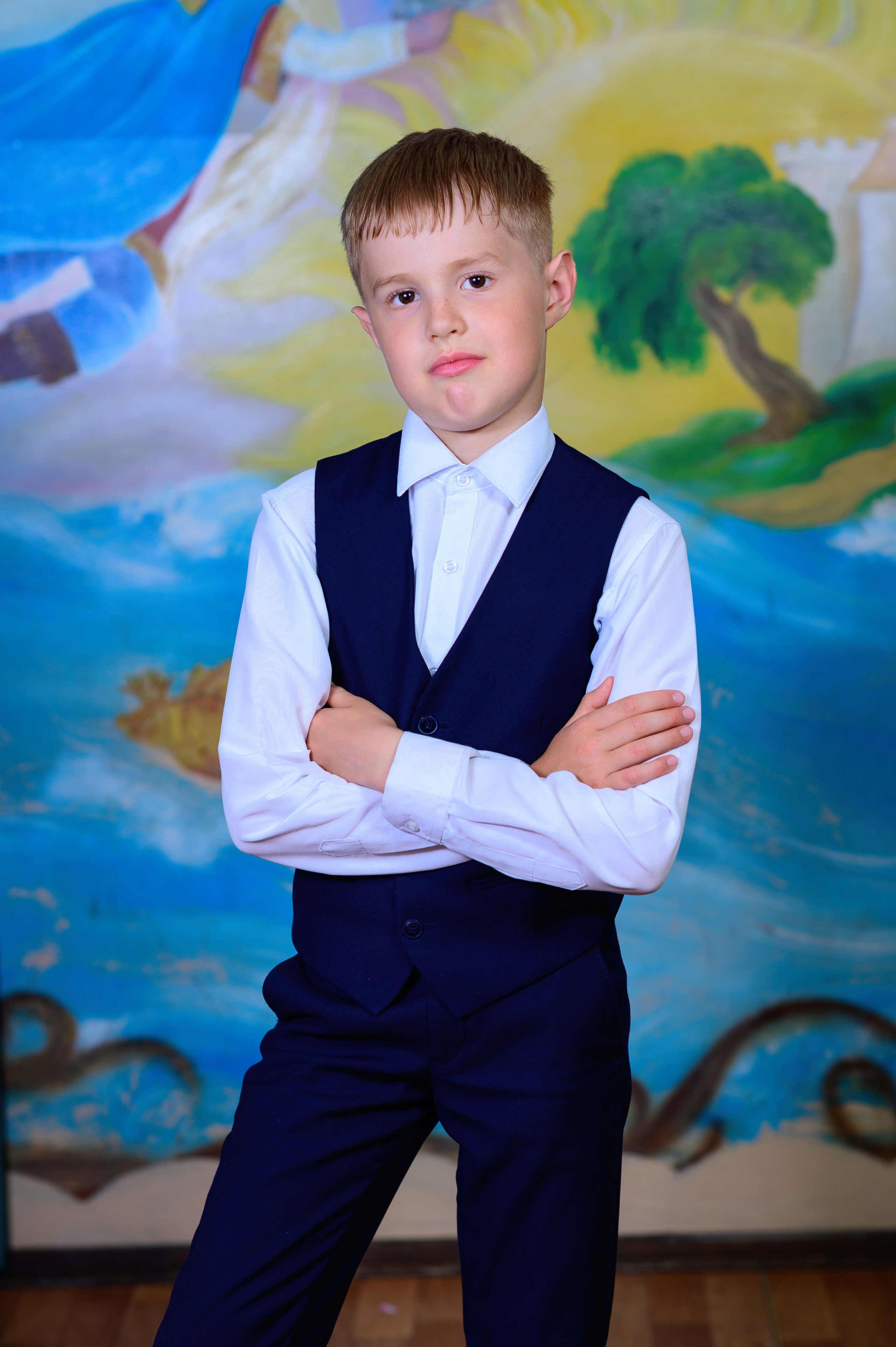 Портрет и общая фотография класса. Выпускной школьный альбом в Москве / Школьный фотограф Юлия Михайленко