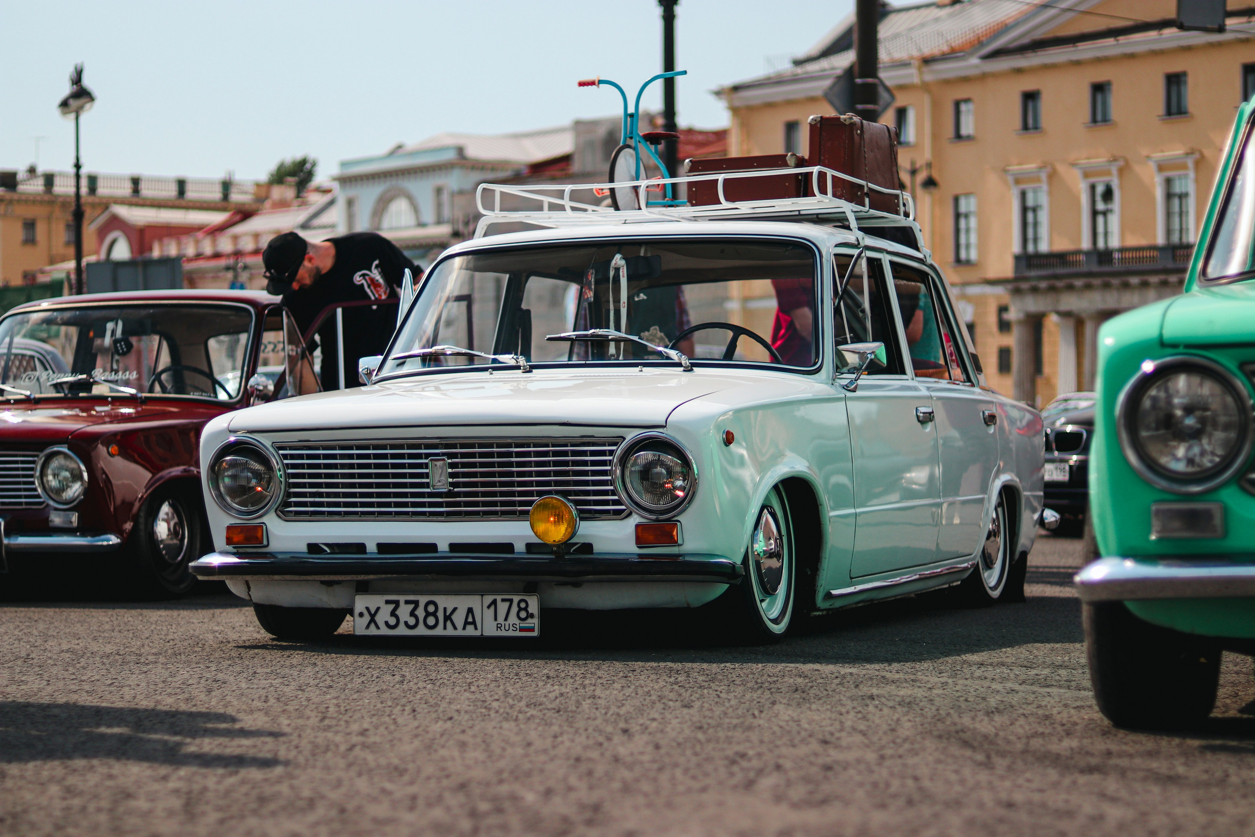 Выставка авто классики. Ивентный фотограф в Санкт-Петербурге Олег Комков