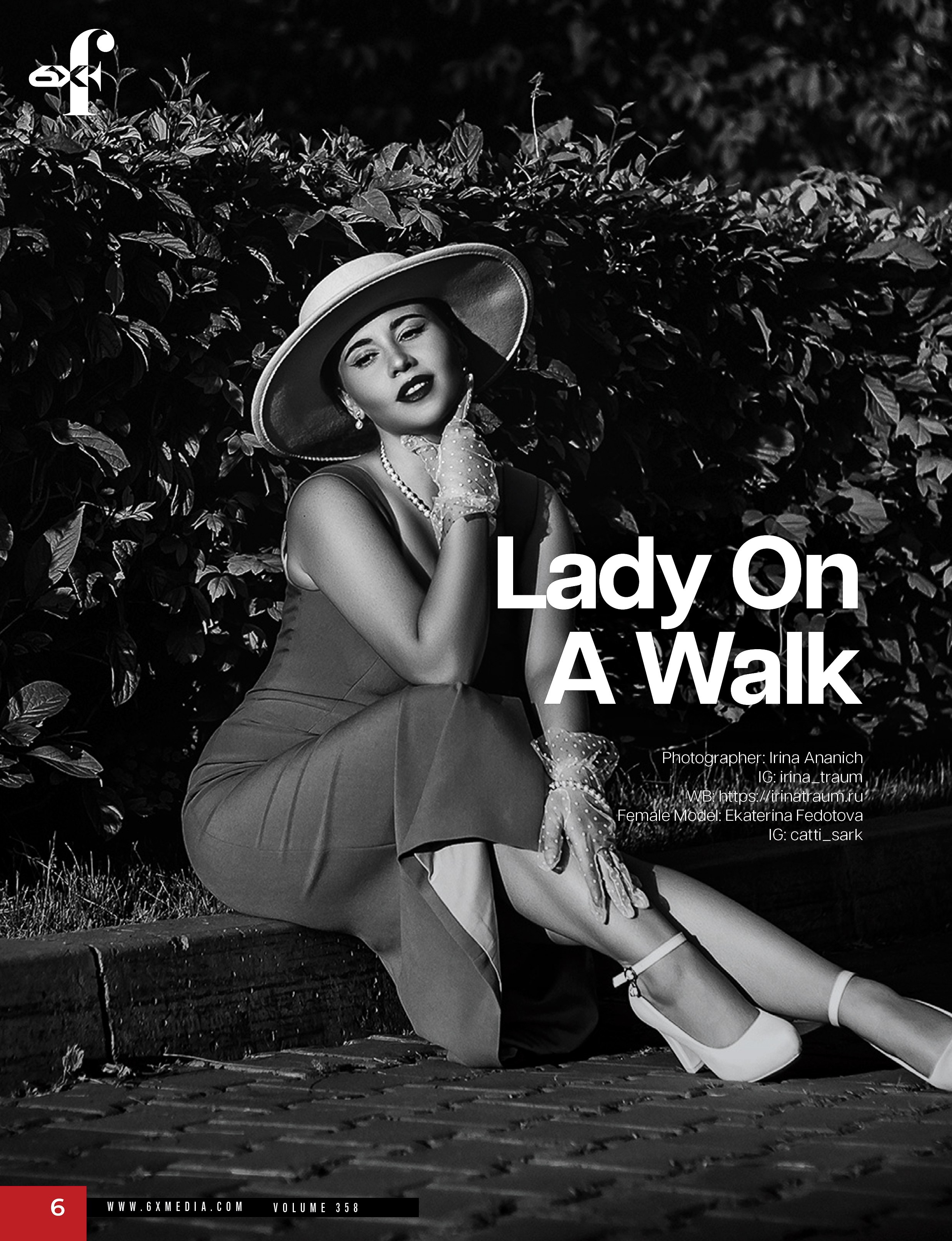 6X Magazine июль 2024. Ирина Ананич. Фотограф в Красноярске