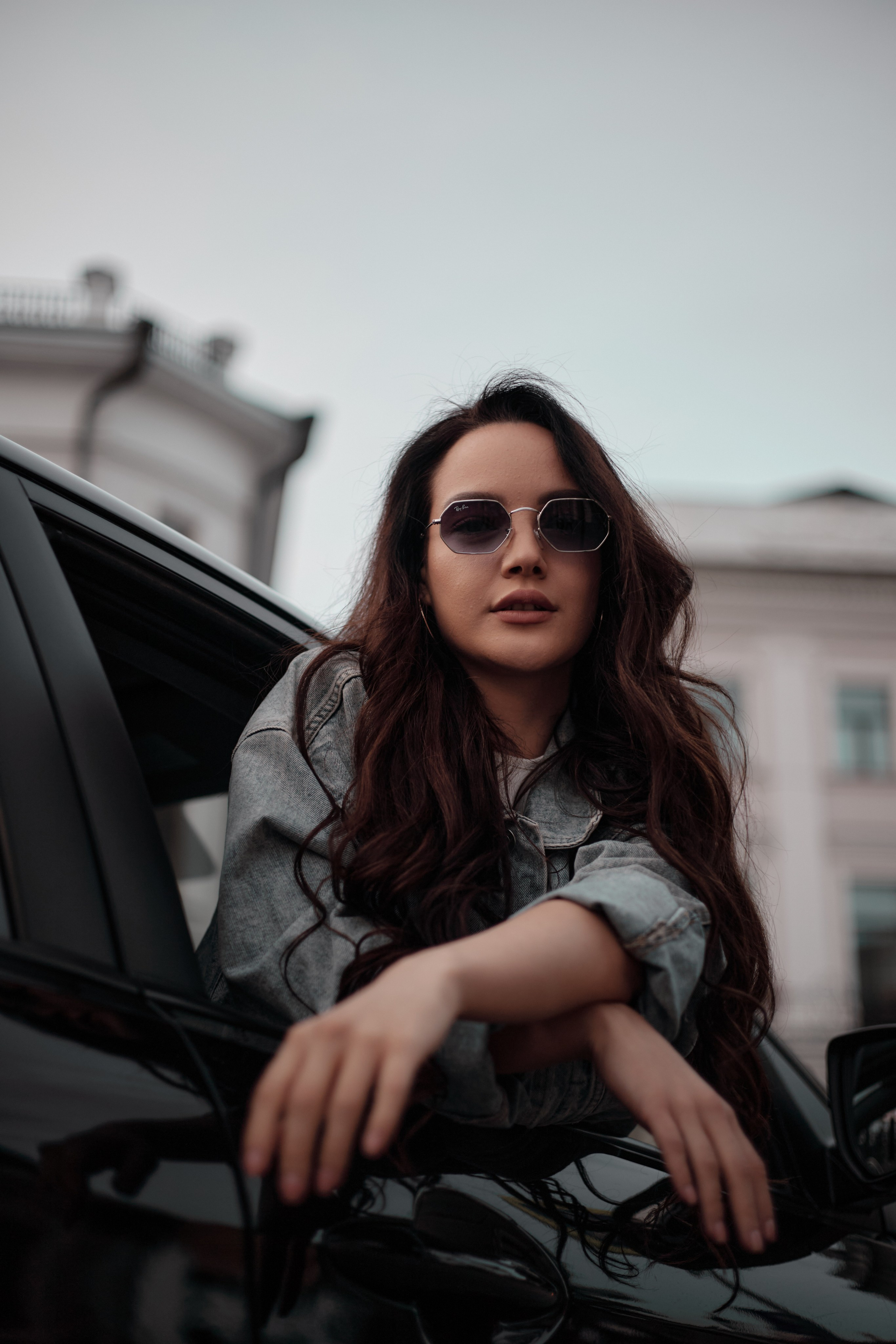 Регина и авто. Фотограф из Казани