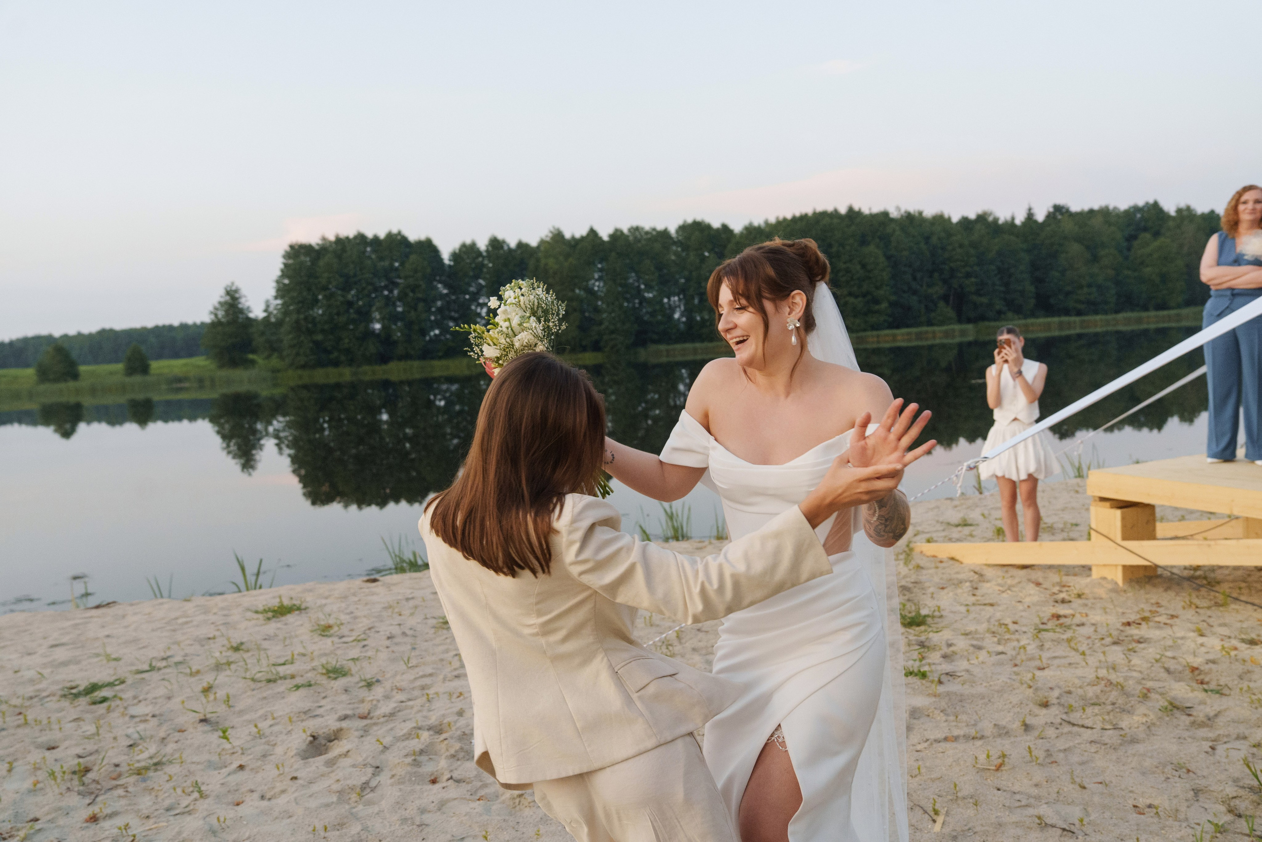 Михаил и Ольга (банкетная часть г. Брянск). Свадебный и репортажный фотограф Элина Козырьянова
