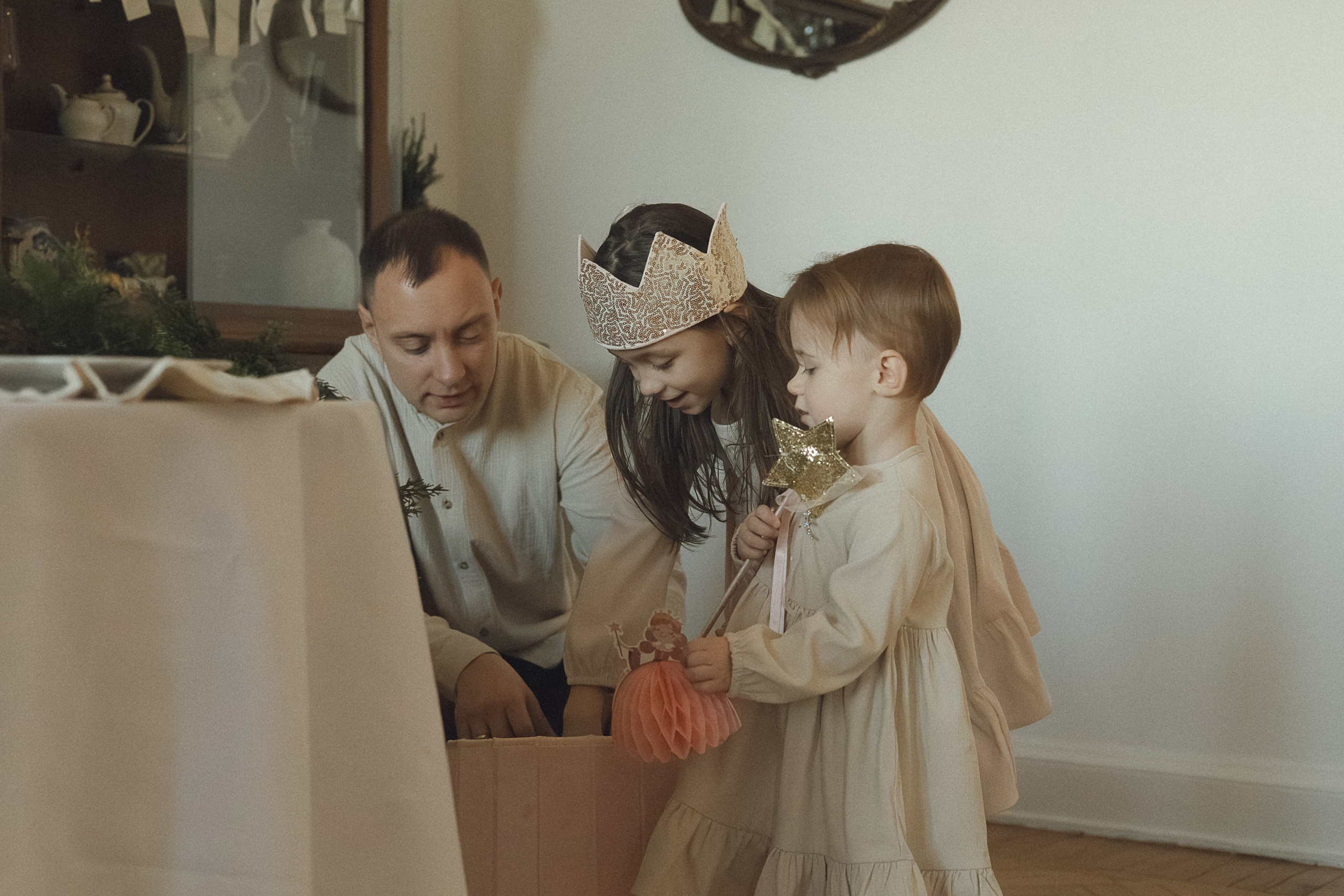 Утро перед Рождеством. Семейный фотограф в Москве Анастасия Марти