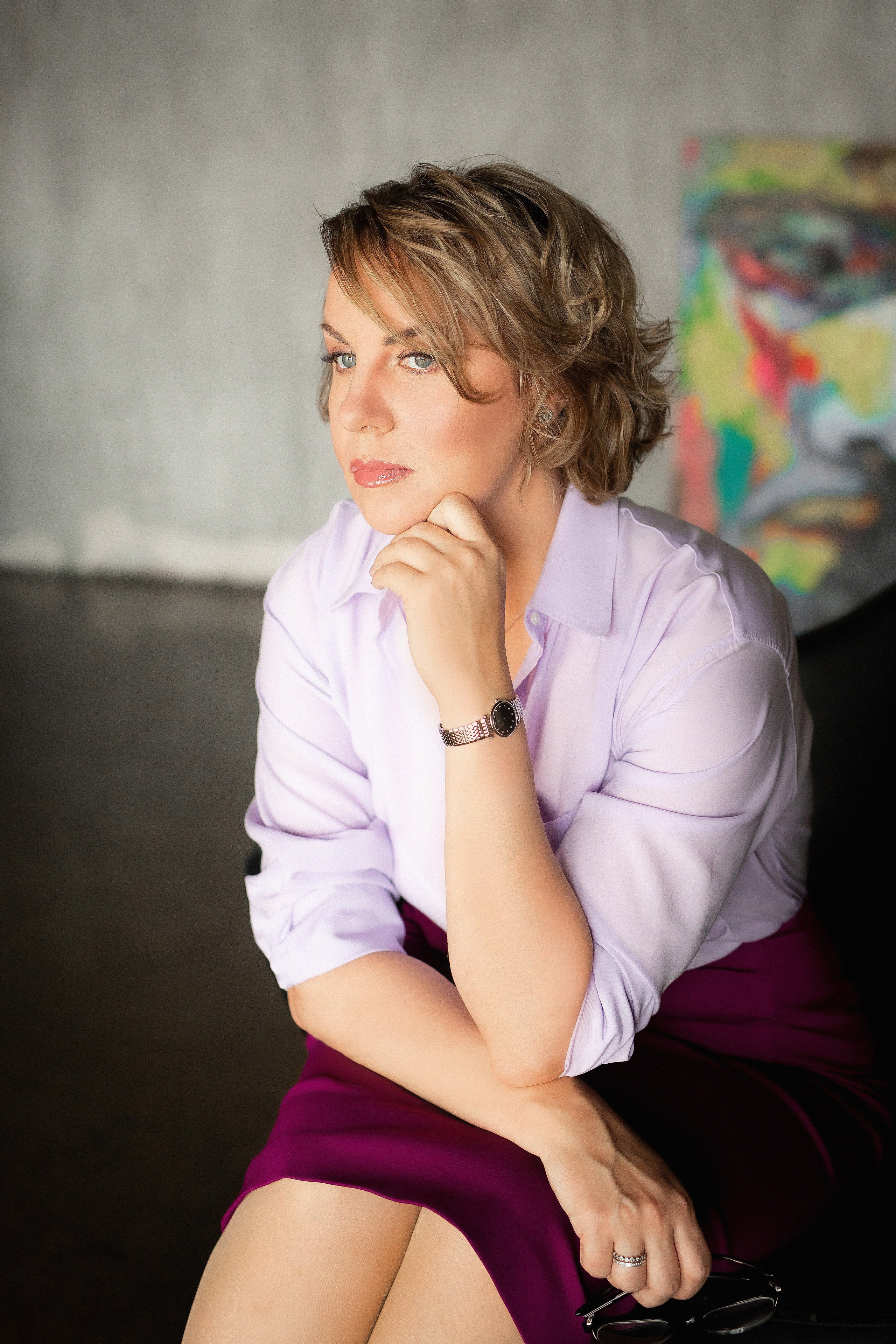 Деловой портрет для Виктории. Семейный фотограф в Москве