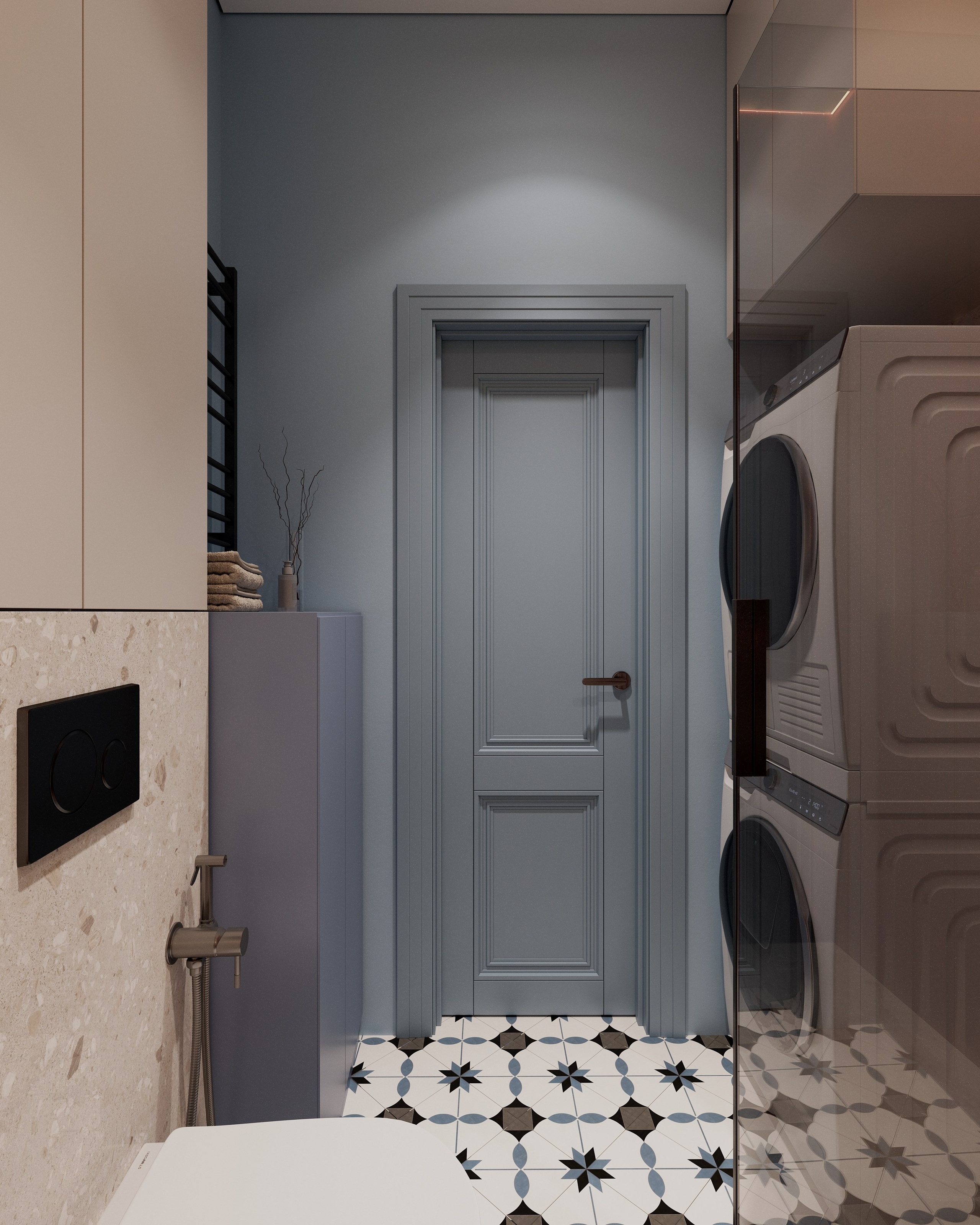 ЖК «Римский, 77.6 м². Мария Воропаева | Дизайн интерьера под ключ Москва и МО