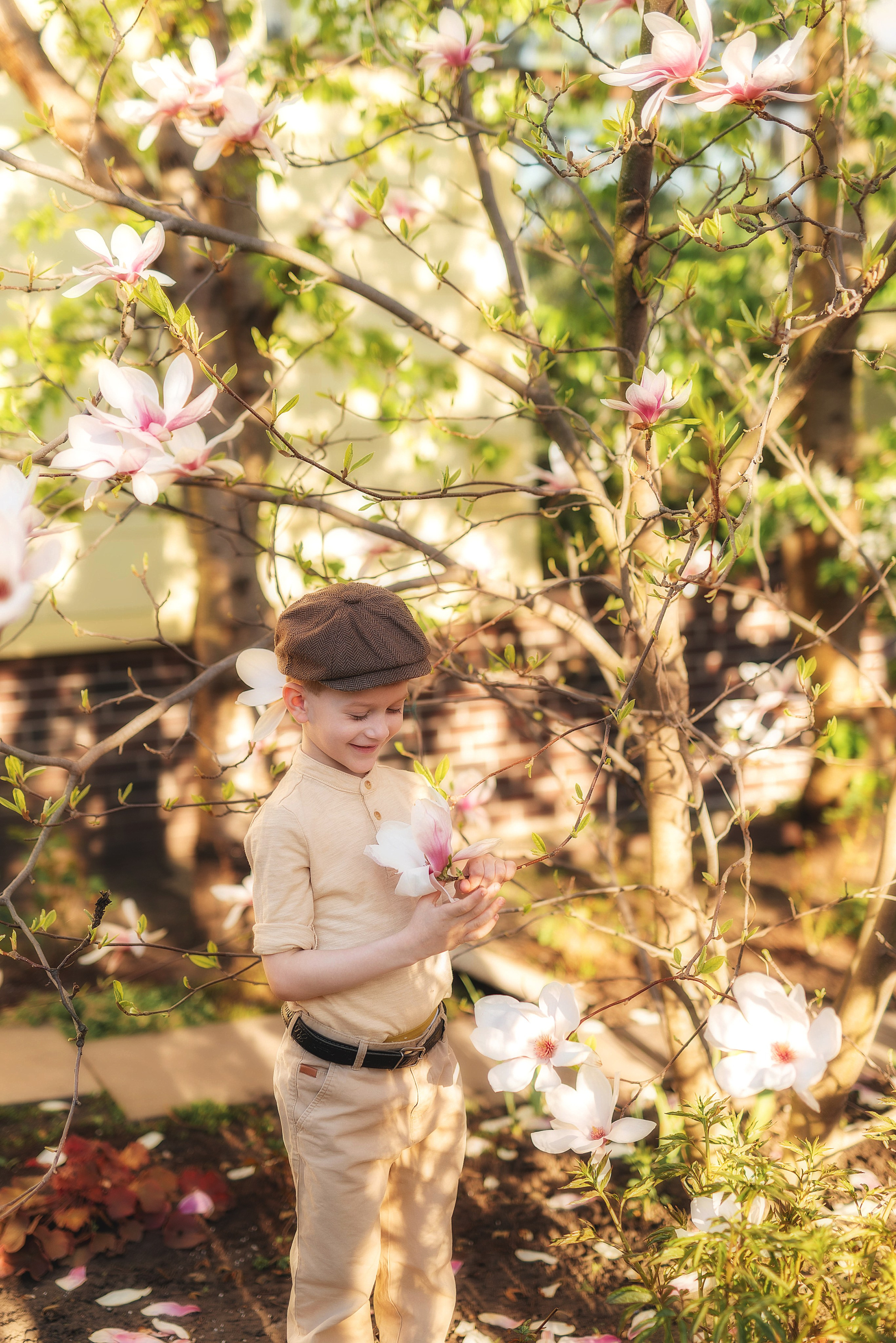Фотосессия в магнолии. Семейный, детский фотограф в Воронеже Анна Никитина