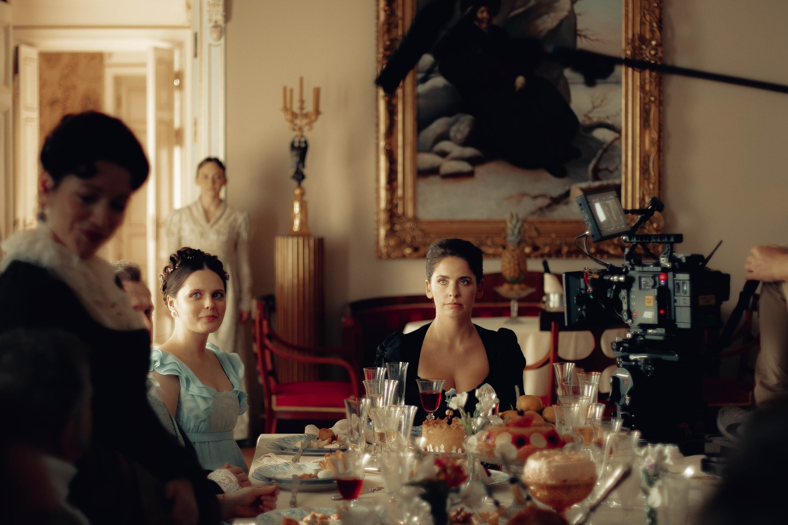 Бэкстейдж с фильма «Онегин». Фотограф Veronika Potaseva
