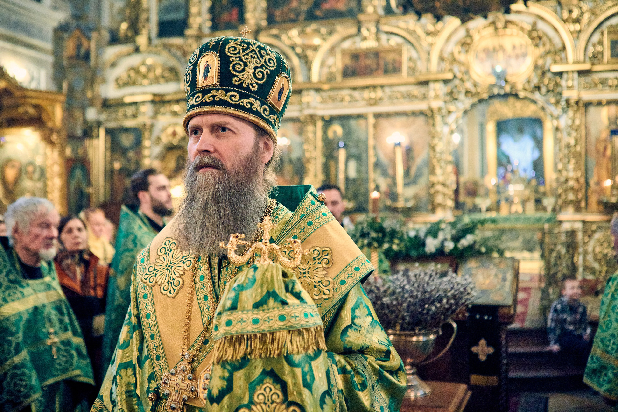 На всенощном бдении под Неделю ваий. DMITRY MOISEENKO — фотограф, художник, топ-стилист