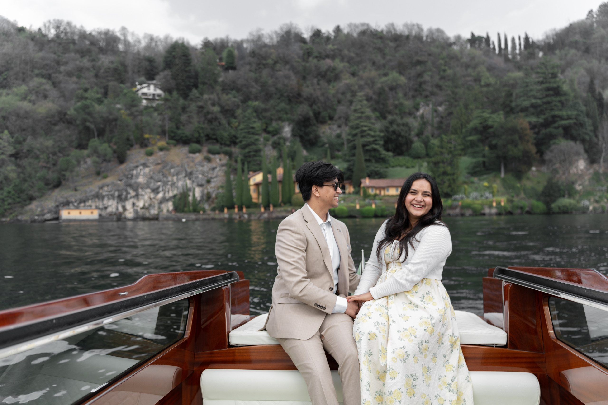 Addy & Fiance. Maria Anistratova | Destination Photographer, Videographer & Drone Pilot — Lake Como