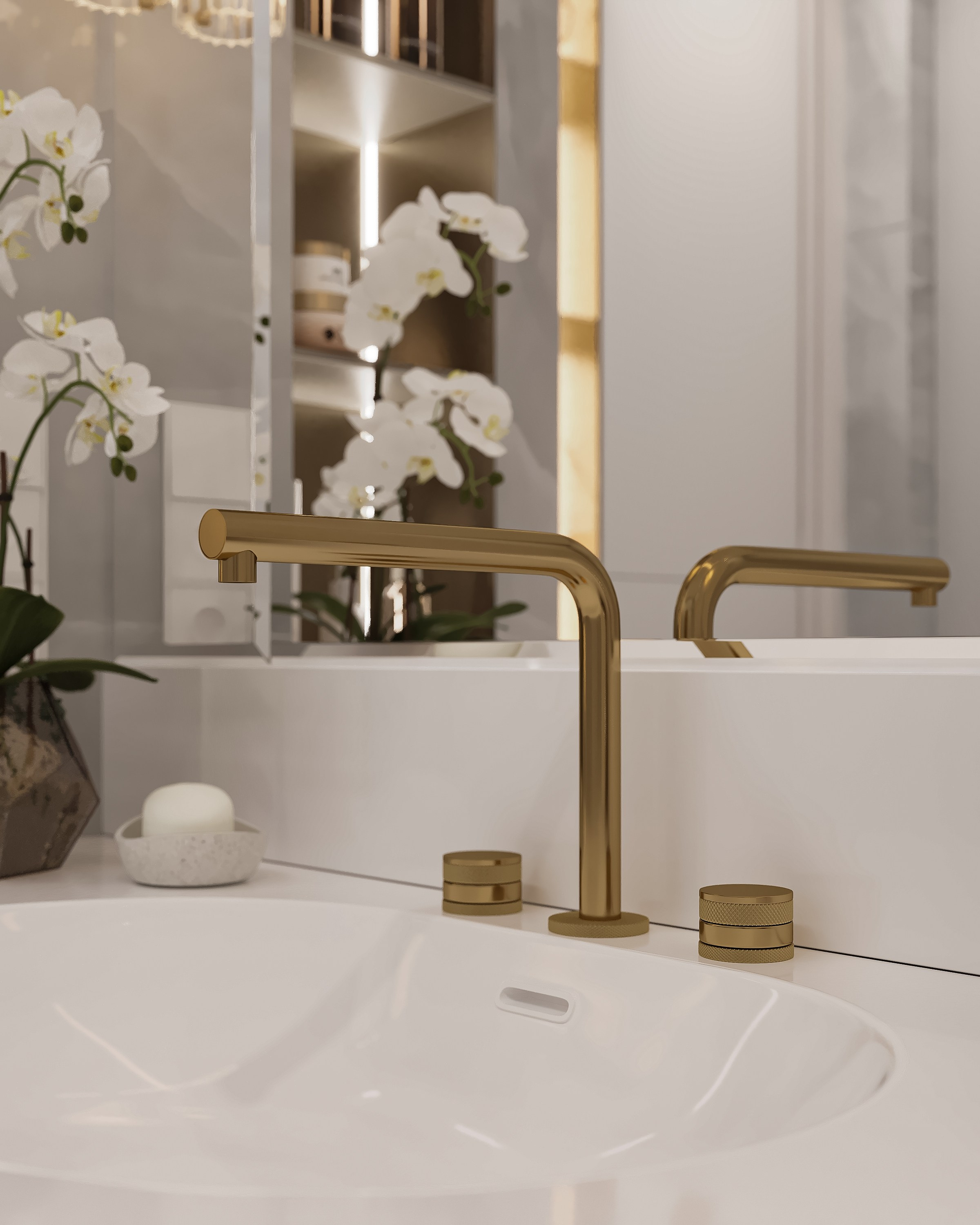 Квартира 60 м². 3Д-Визуализация Наталья Макогонова