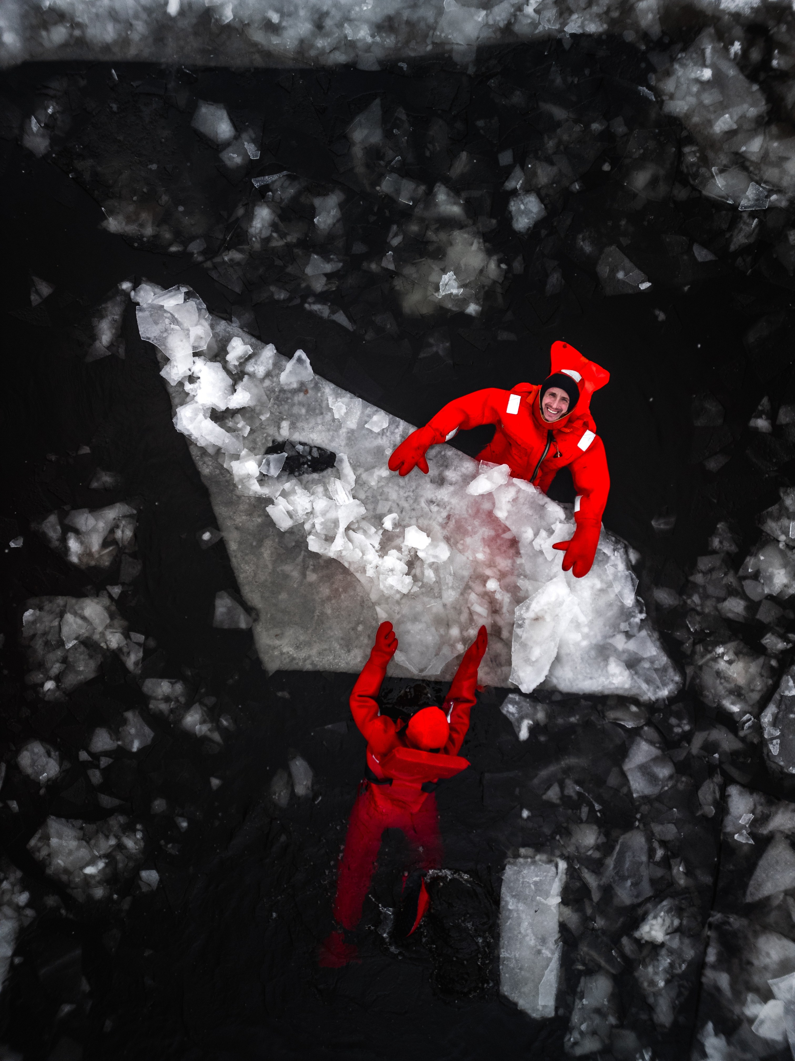 Айсфлоатинг #9. DRONBERRY — Аэросъемка Ярославль