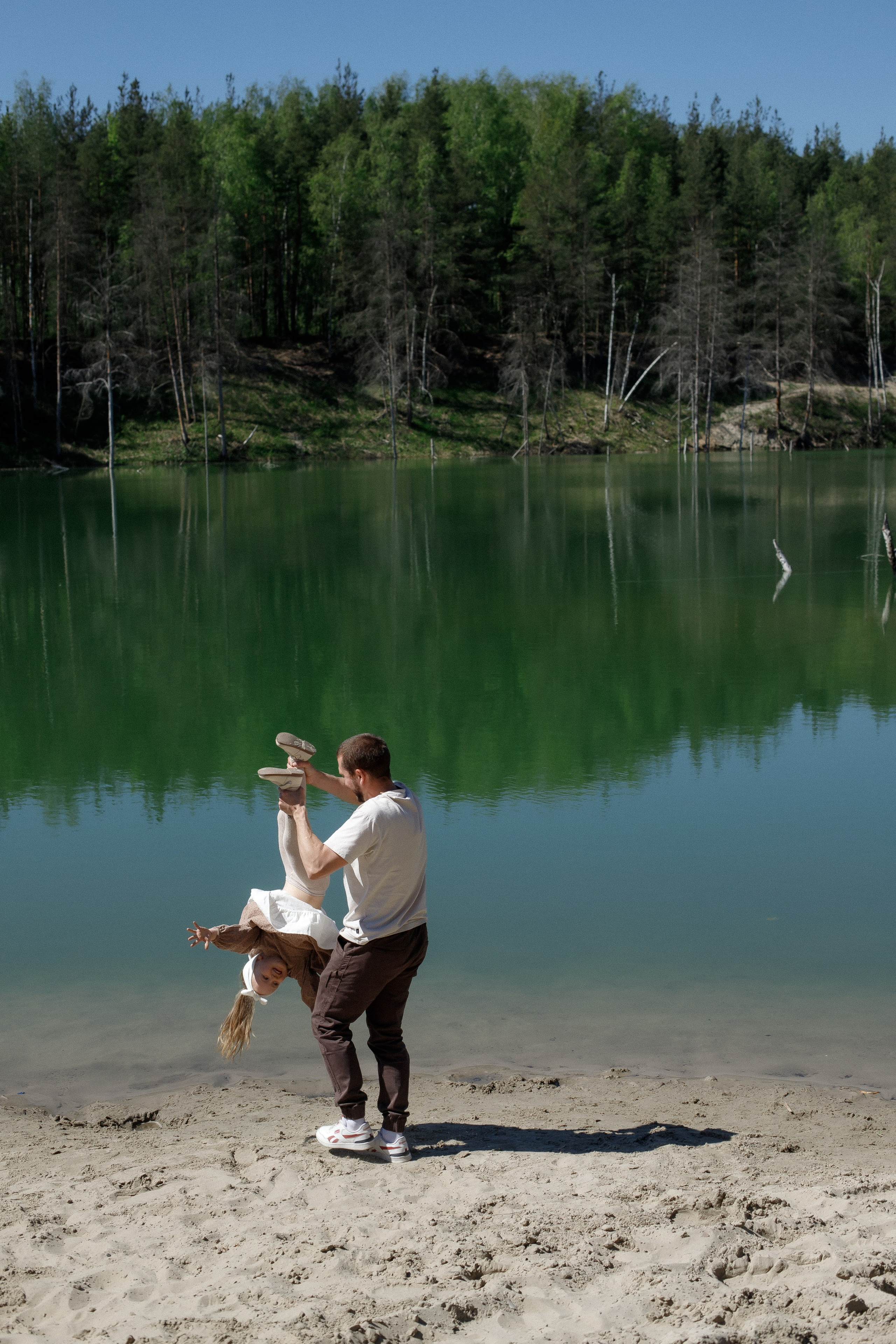 Семейная съемка на карьере. Фотограф Карпачан Анастасия