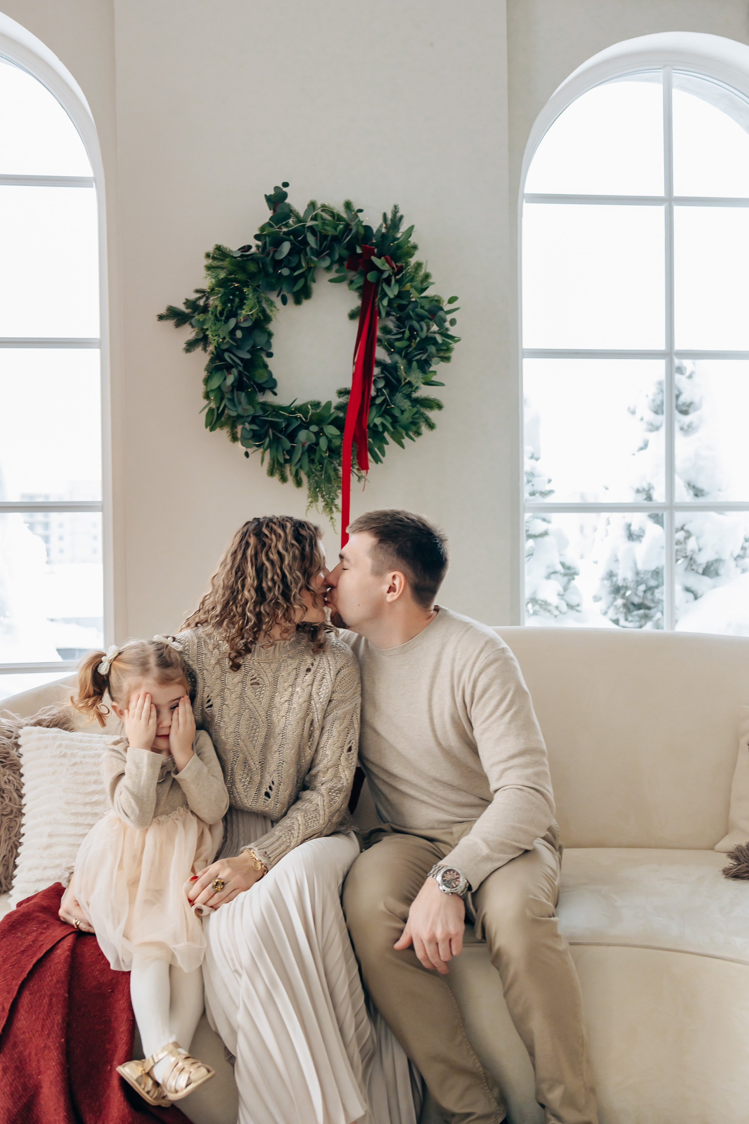 Новый год в студии. Фотограф Алена Малинина в Санкт-Петербурге Пушкин Питер СПб Семейные и детские фотосессии
