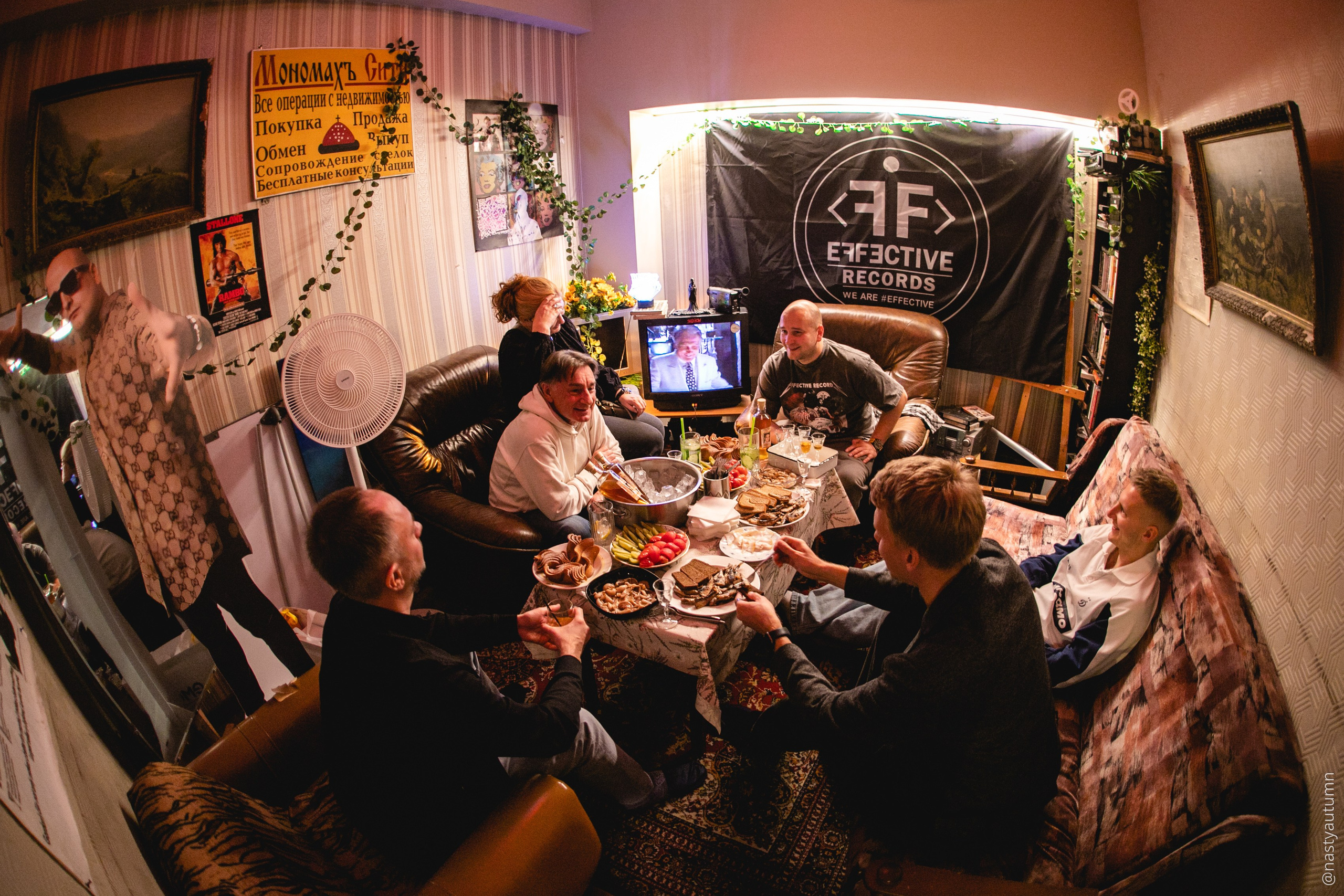 День Рождения Effective Records. Репортажный и концертный фотограф в Москве Анастасия Осень