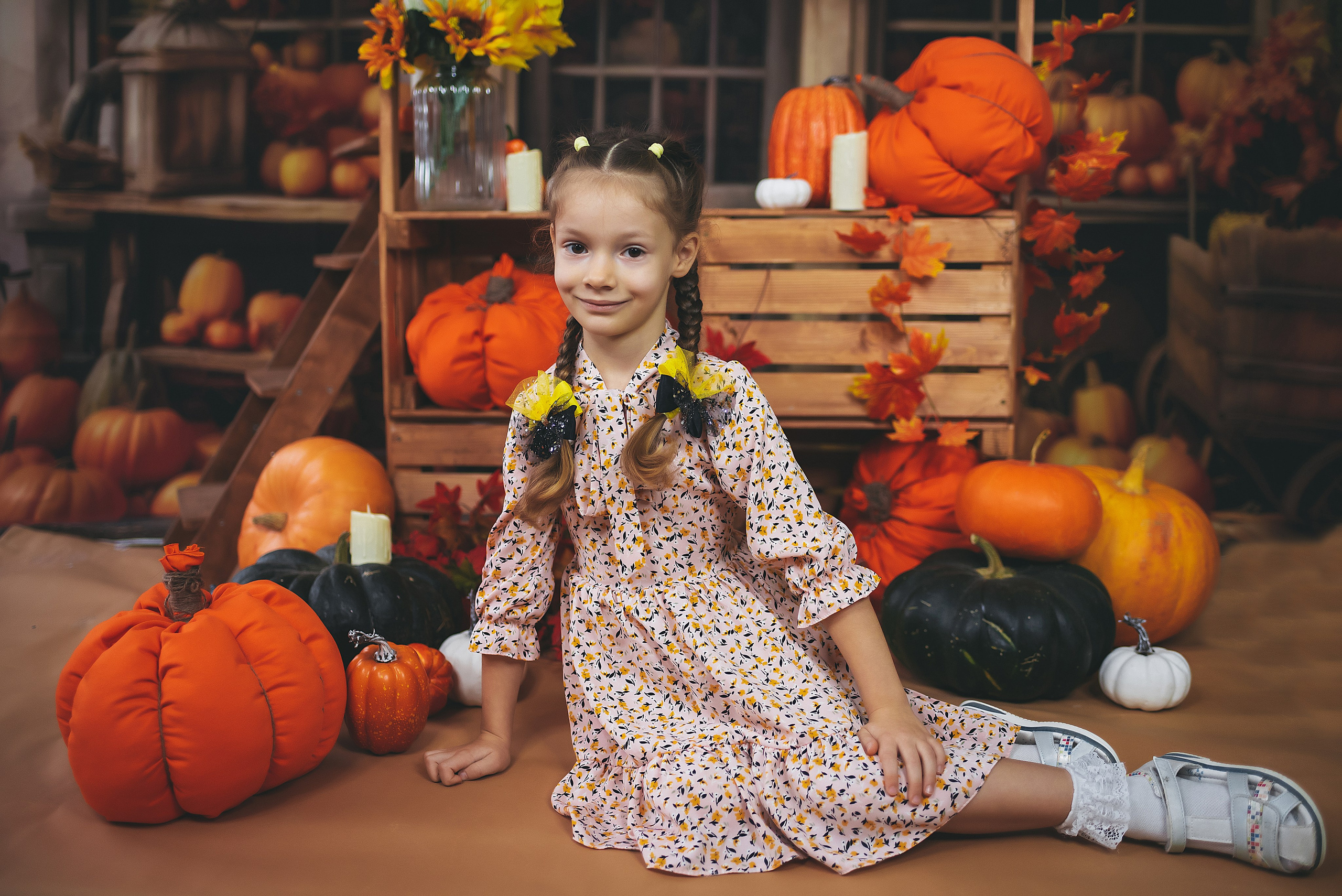 ПРОЕКТ осенний «Тыковки». Семейный и детский фотограф в Тейково