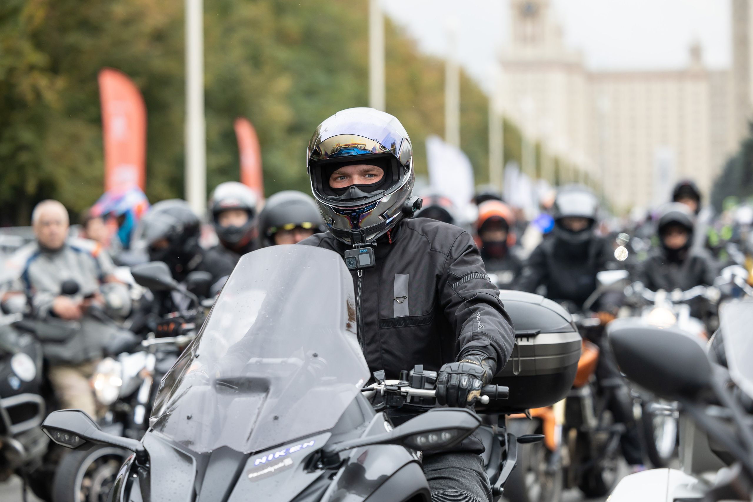 13-й Московский Мотофестиваль. Фотограф Владимир Охрименко