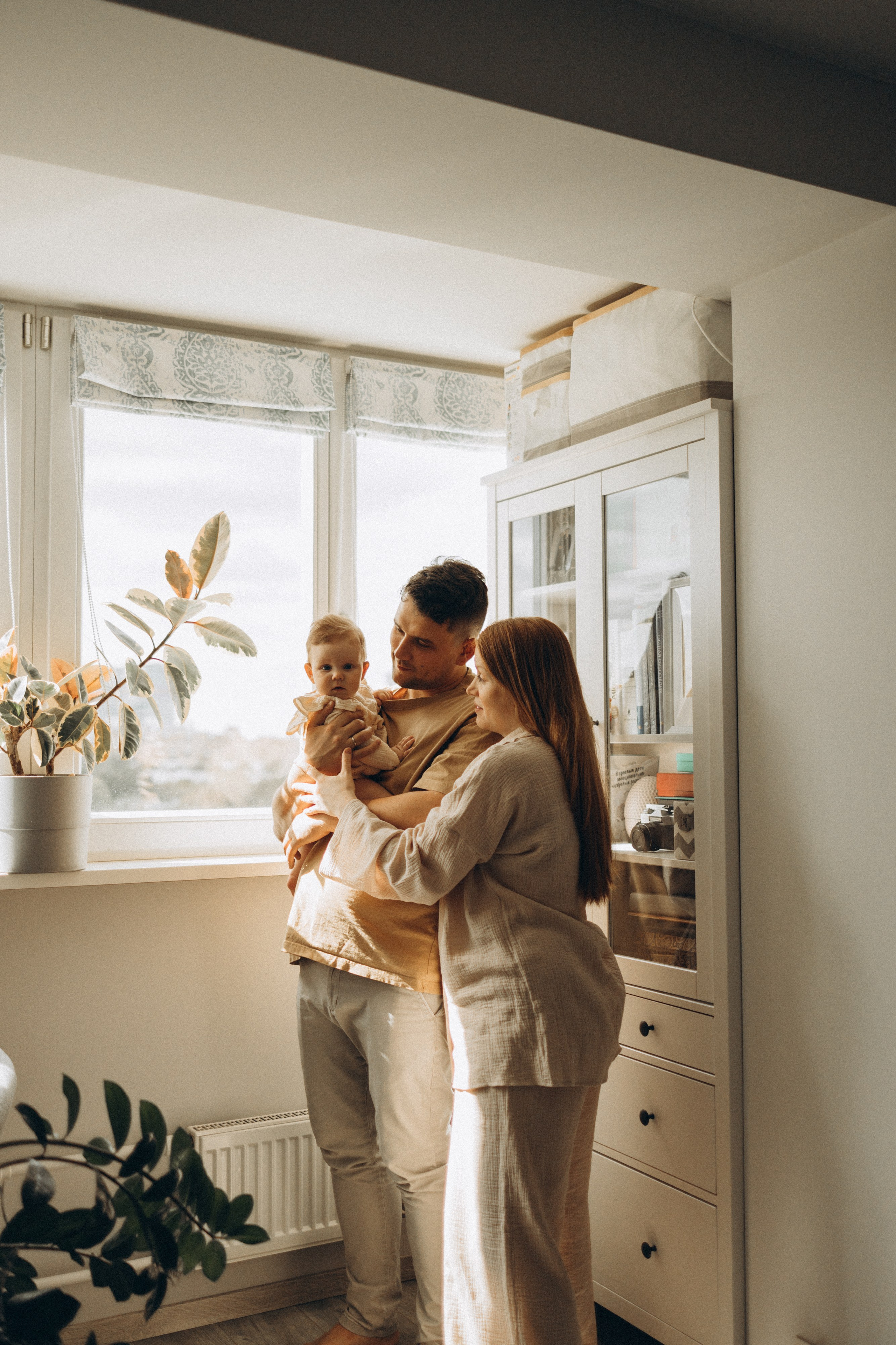 Лёша, Юля и Мира. Семейный фотограф Москва Валерия Белова