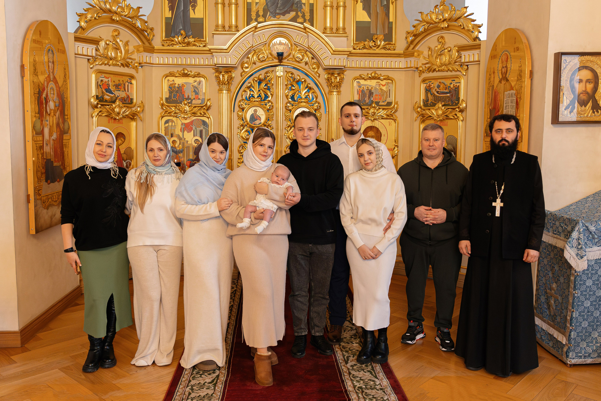 Крещение в Свято-Екатерининском кафедральном соборе. Свадебный фотограф и видеограф Краснодар, Ростов, Сочи, Новороссийск