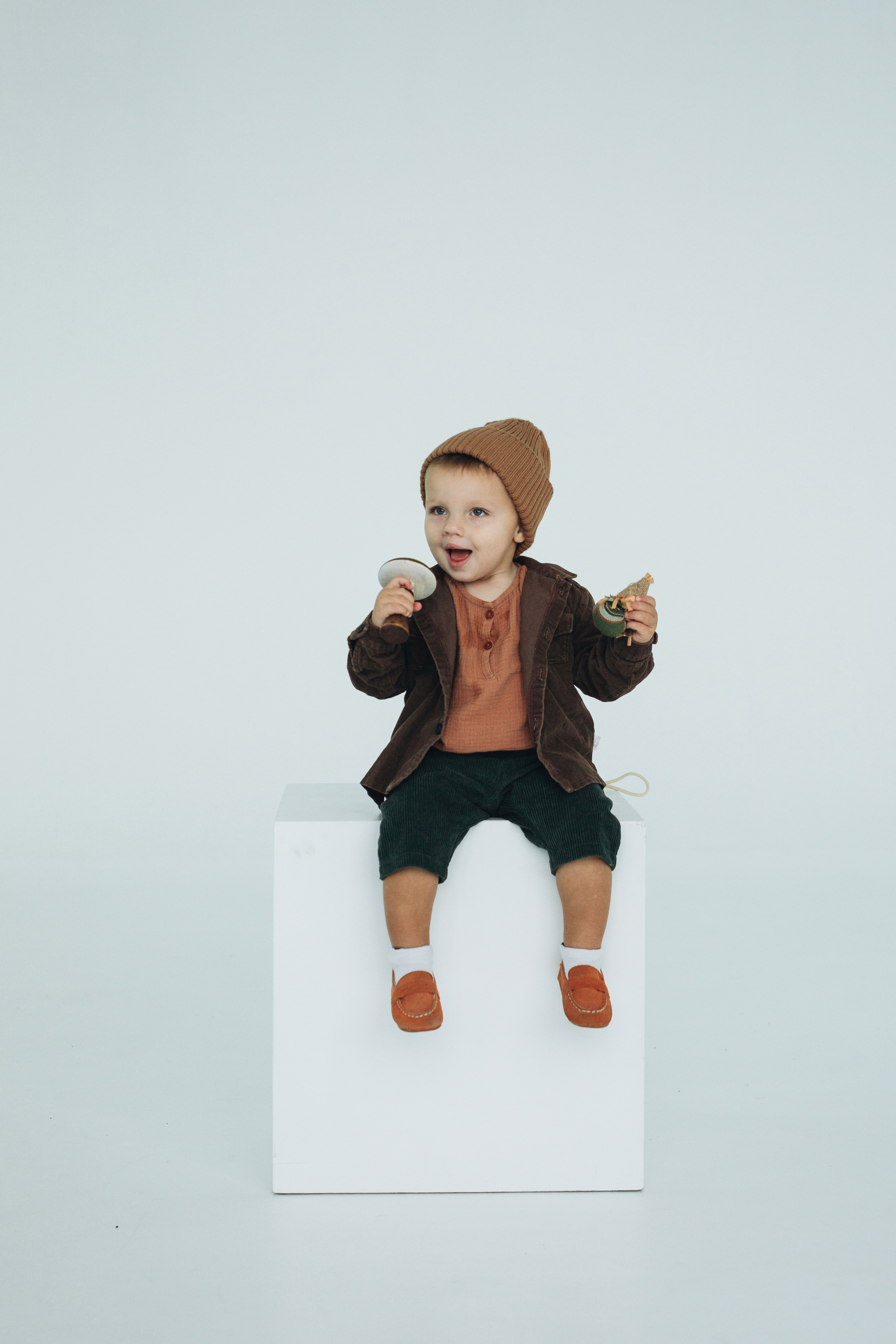 Съемка для детского бренда одежды в студии. Семейный фотограф в Москве Марина Петра