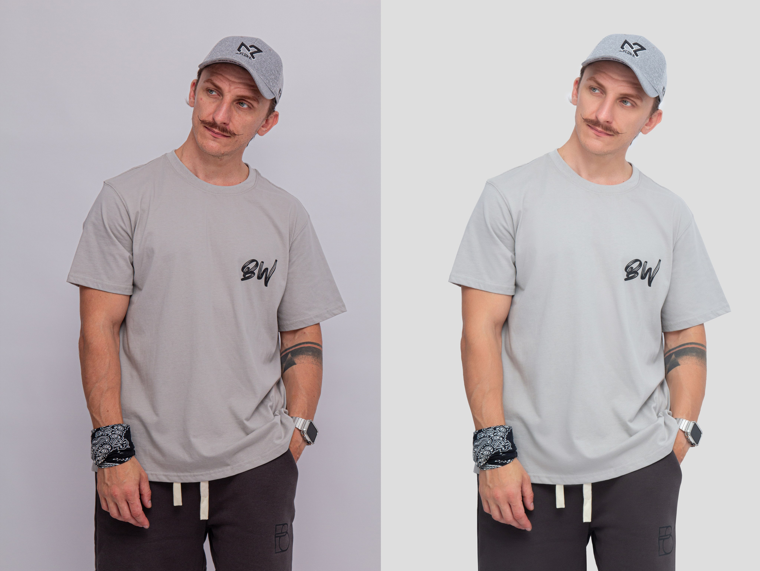 Ретушь портретов для рекламы спортивной одежды — динамика и стиль! | Студия SVITHART