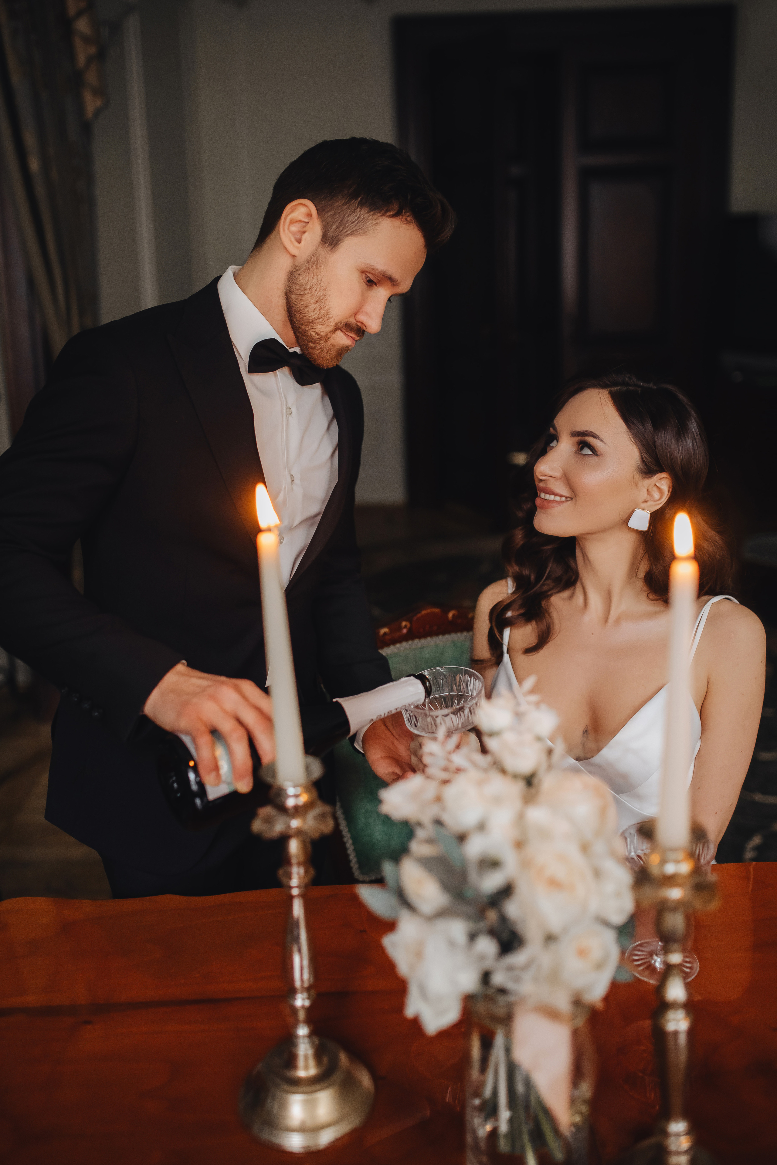 Свадьба под Рождество. Фотограф Елена Краснопевцева