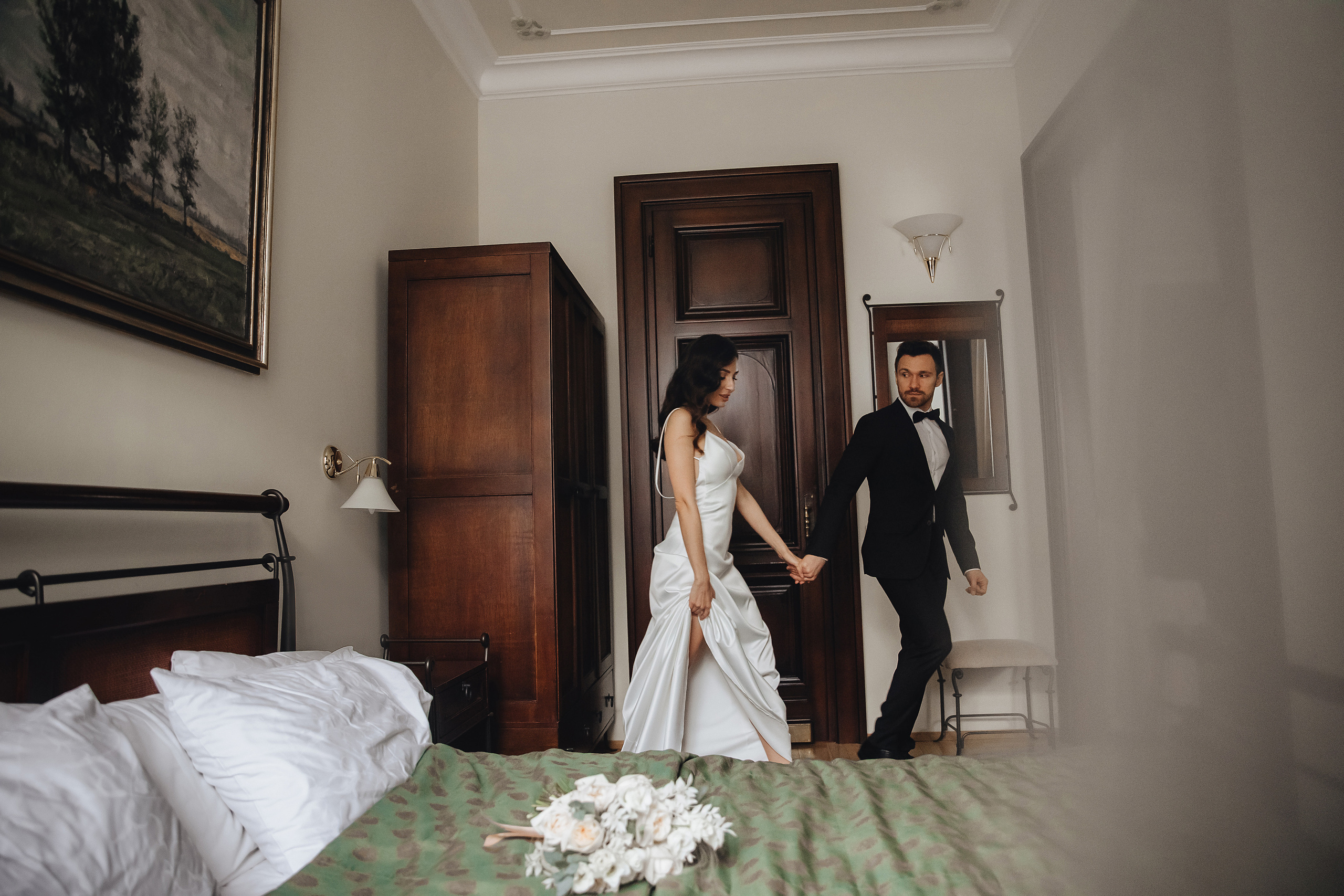 Свадьба под Рождество. Фотограф Елена Краснопевцева