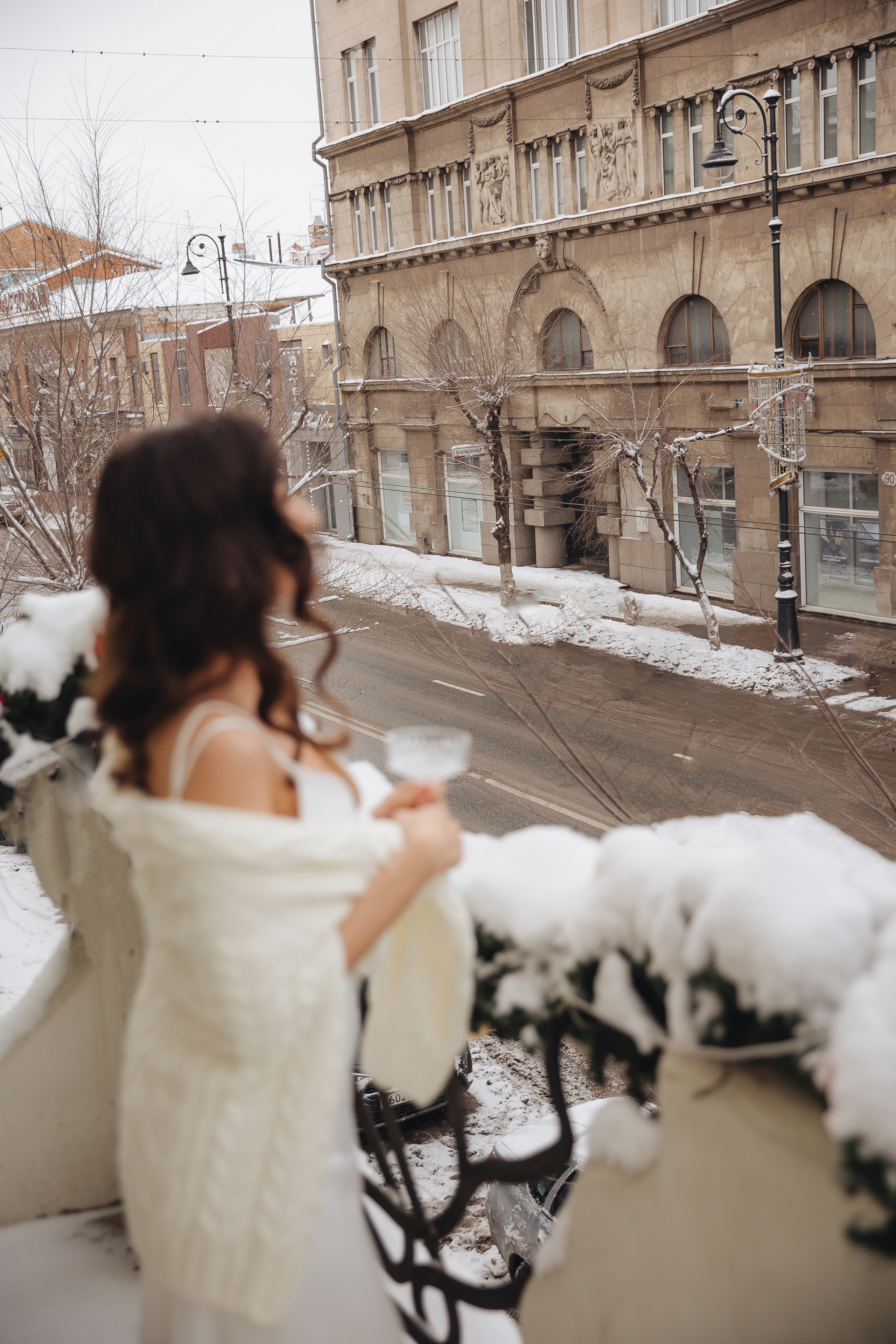 Свадьба под Рождество. Фотограф Елена Краснопевцева