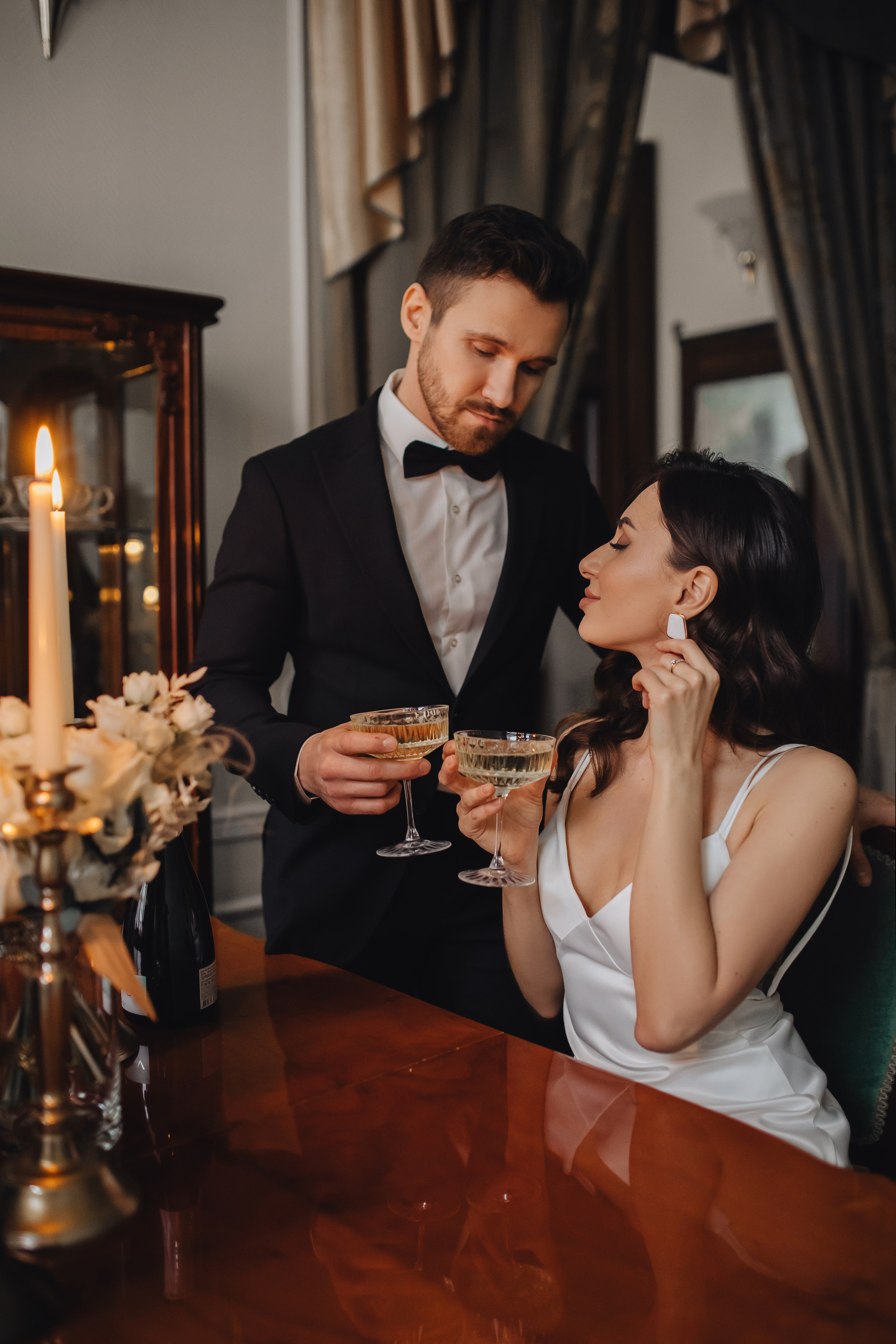 Свадьба под Рождество. Фотограф Елена Краснопевцева