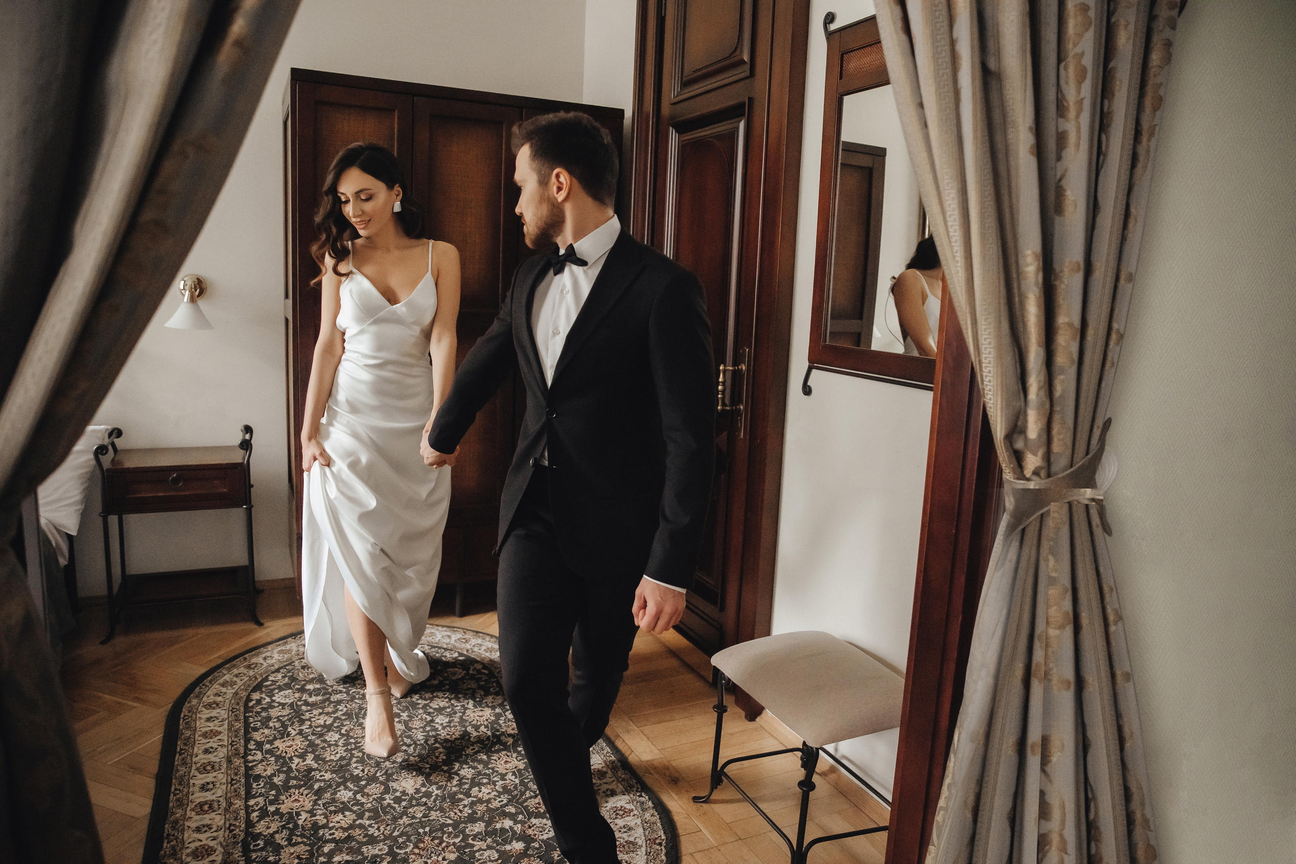 Свадьба под Рождество. Фотограф Елена Краснопевцева