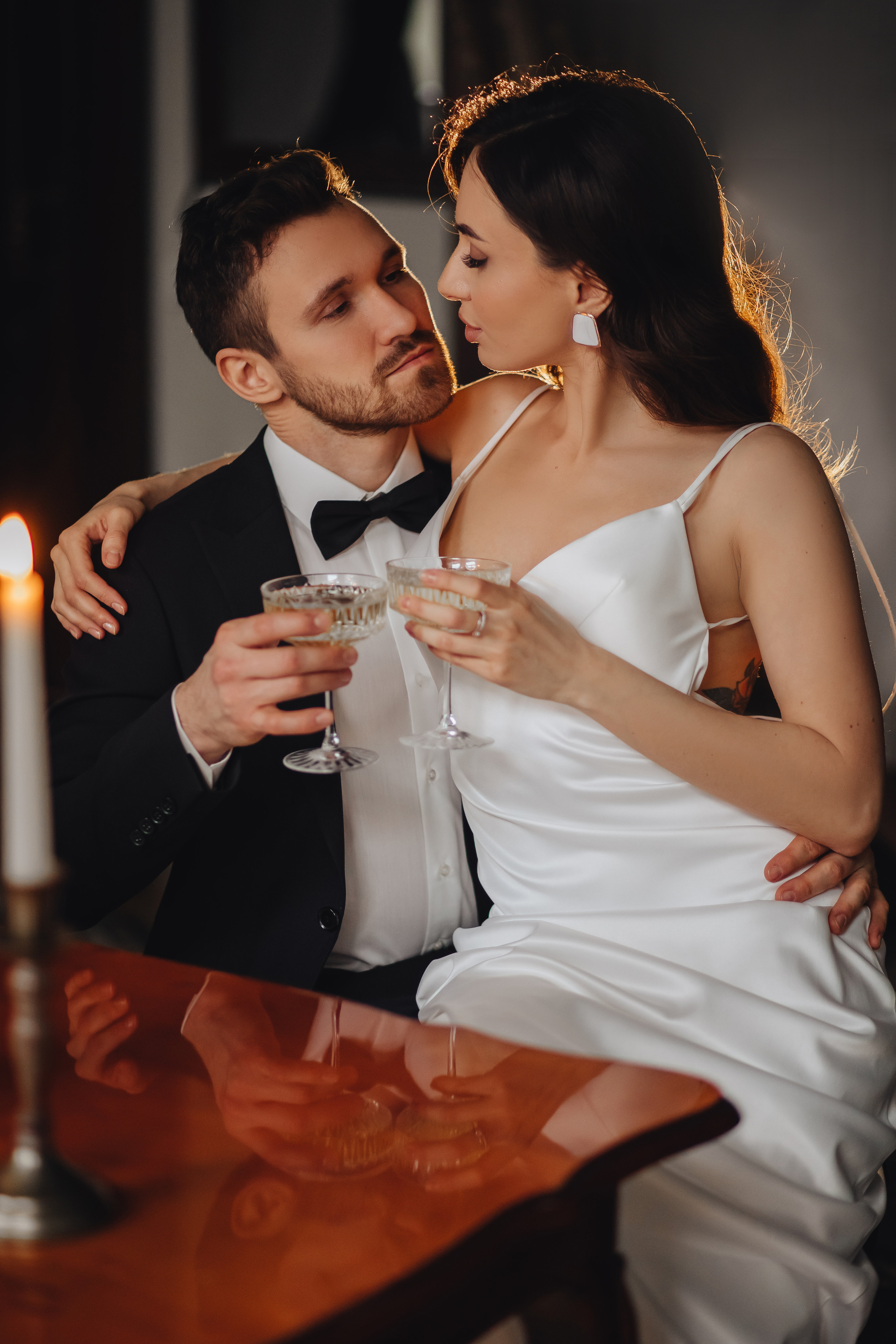 Свадьба под Рождество. Фотограф Елена Краснопевцева