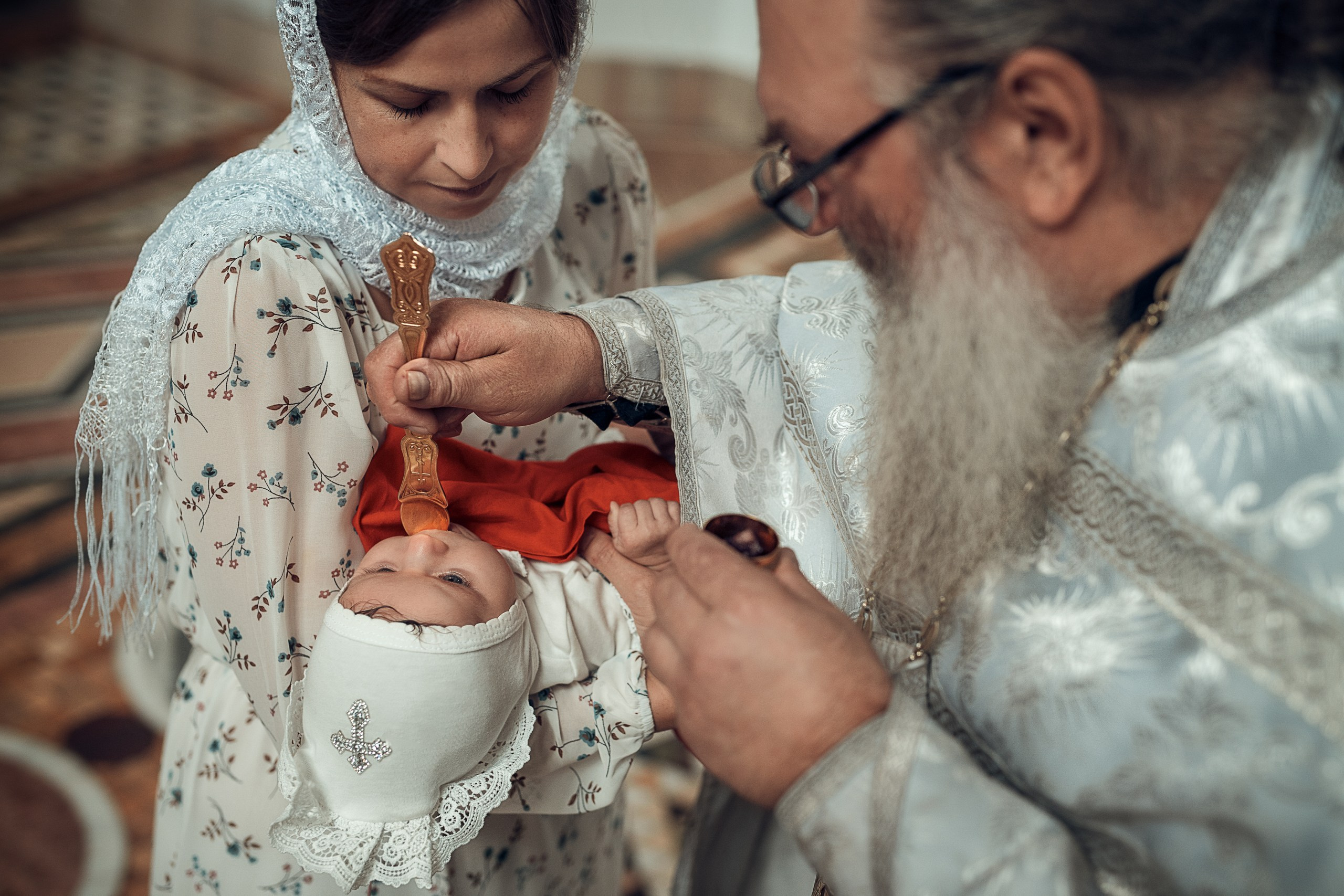 Таинство Крещения (репортажная съемка). Moscow_CPC