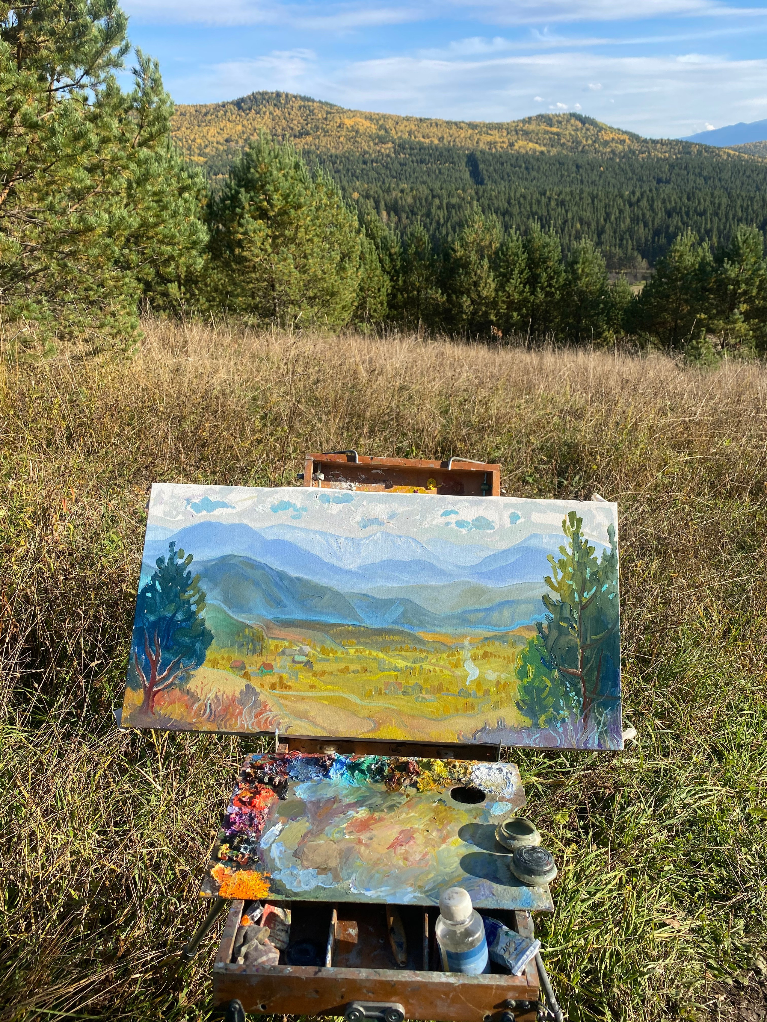 Пейзажи. Донбай Василиса художник