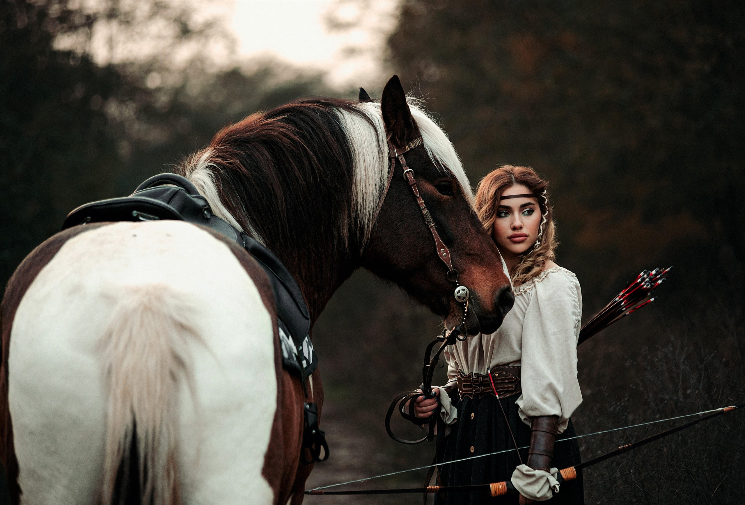 Лучница. Конный и театральный фотограф Анапа