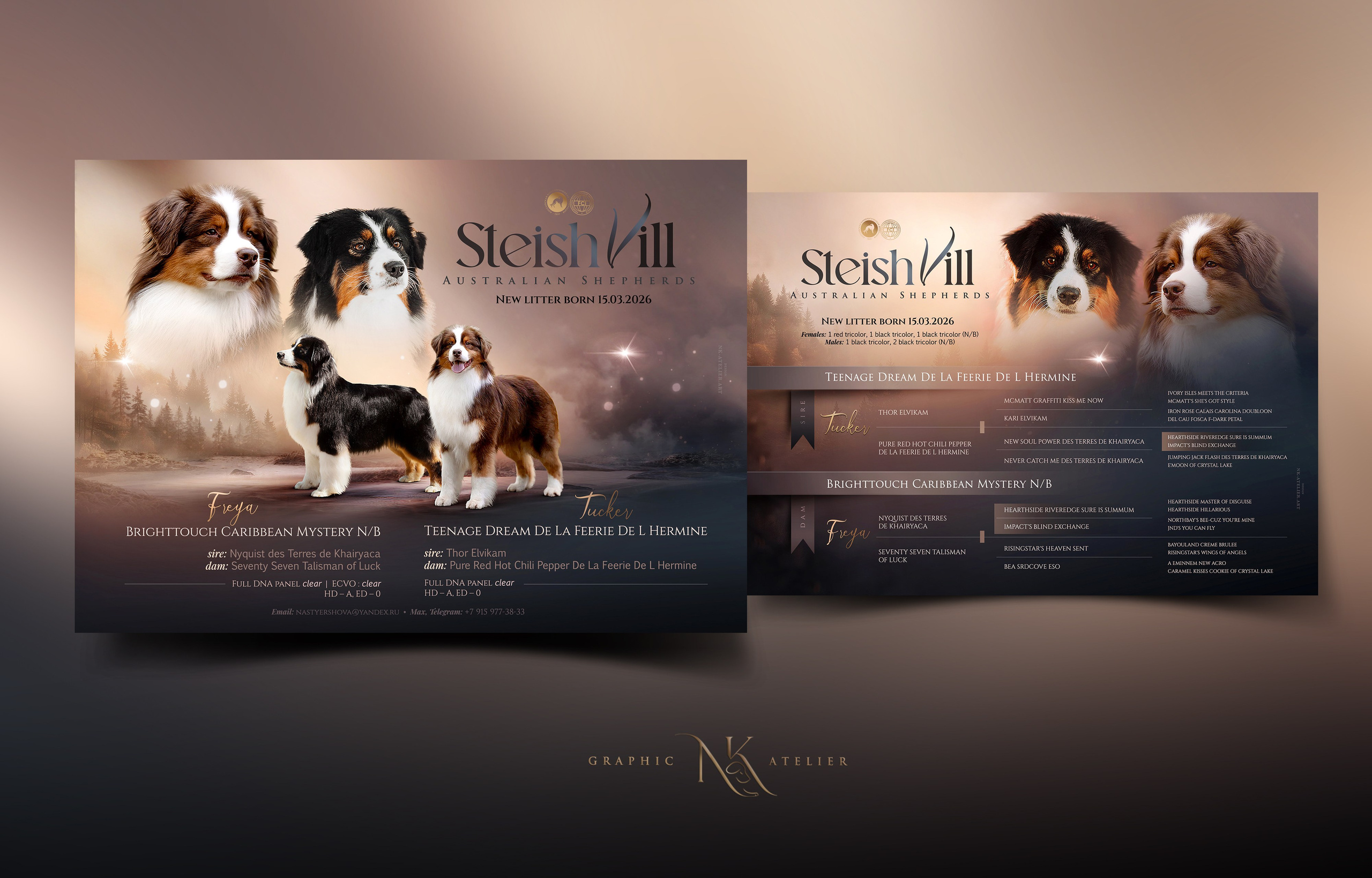 Graphics For Breeders. NK GRAPHIC ATELIER FOR BREEDERS