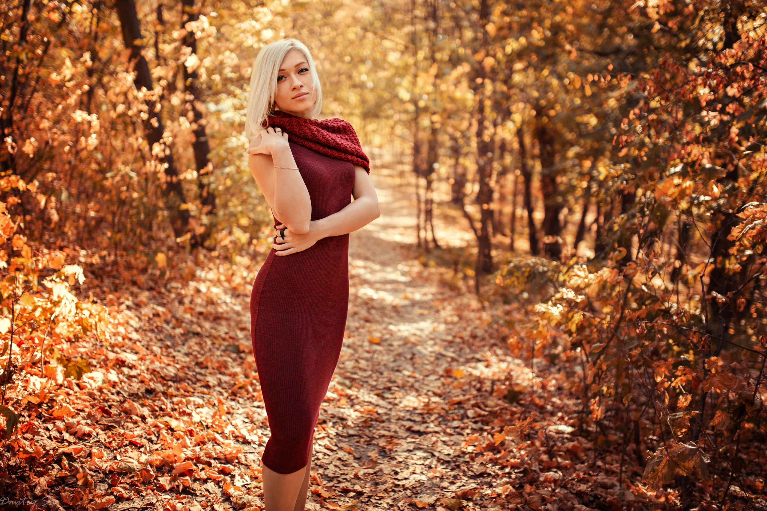 Осенняя съемка с Марией в парке для «себя»