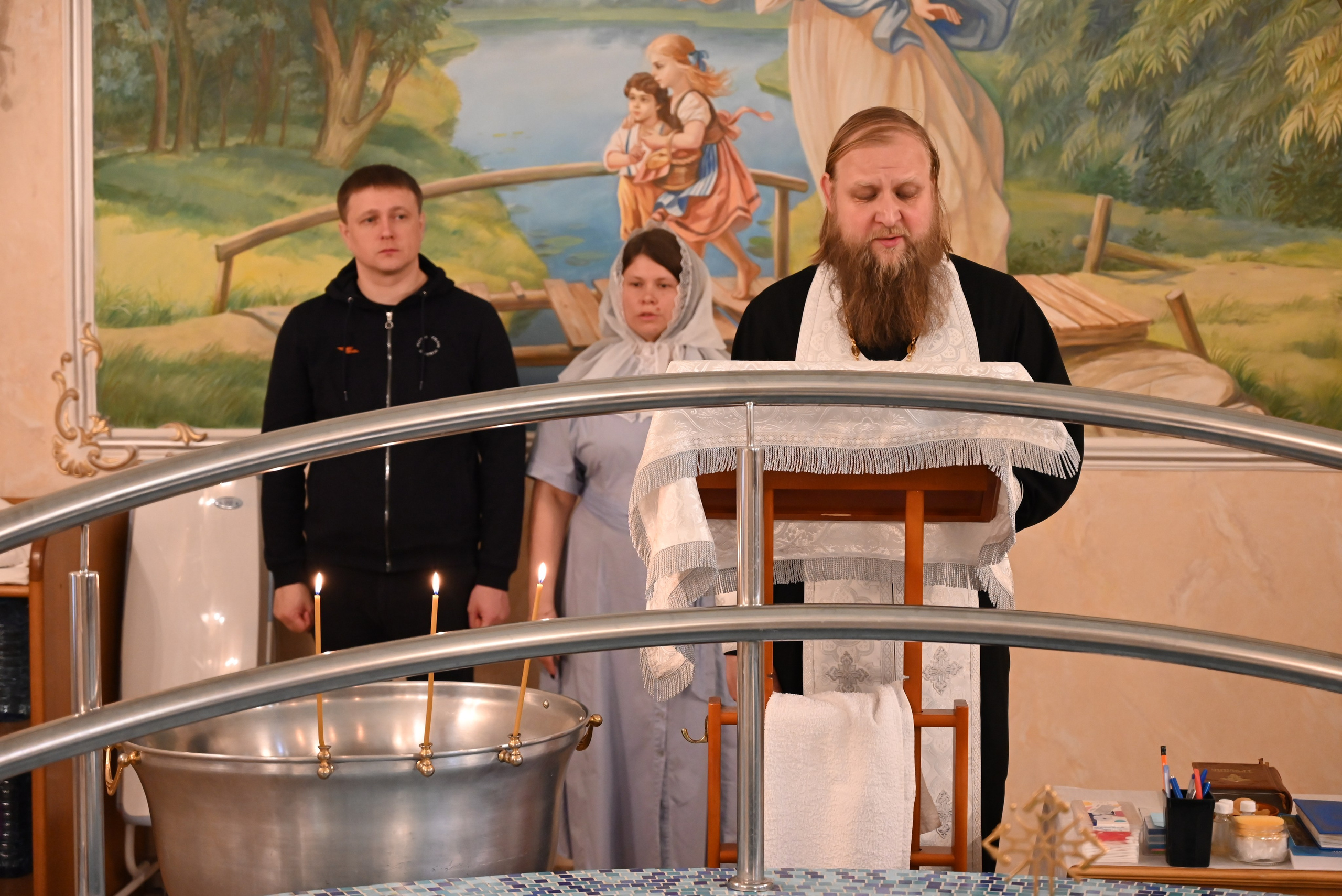 Крещение 7 мая. Семейный и детский фотограф Москва