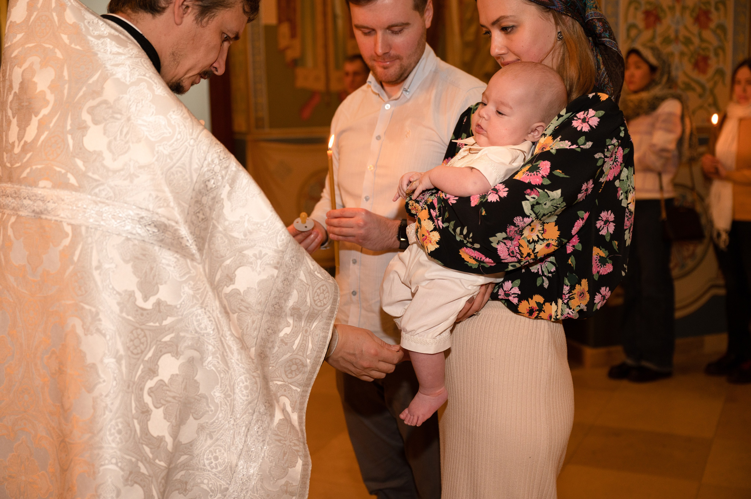 Таинство крещения. Свадебный видеограф в Москве Никонова Анна