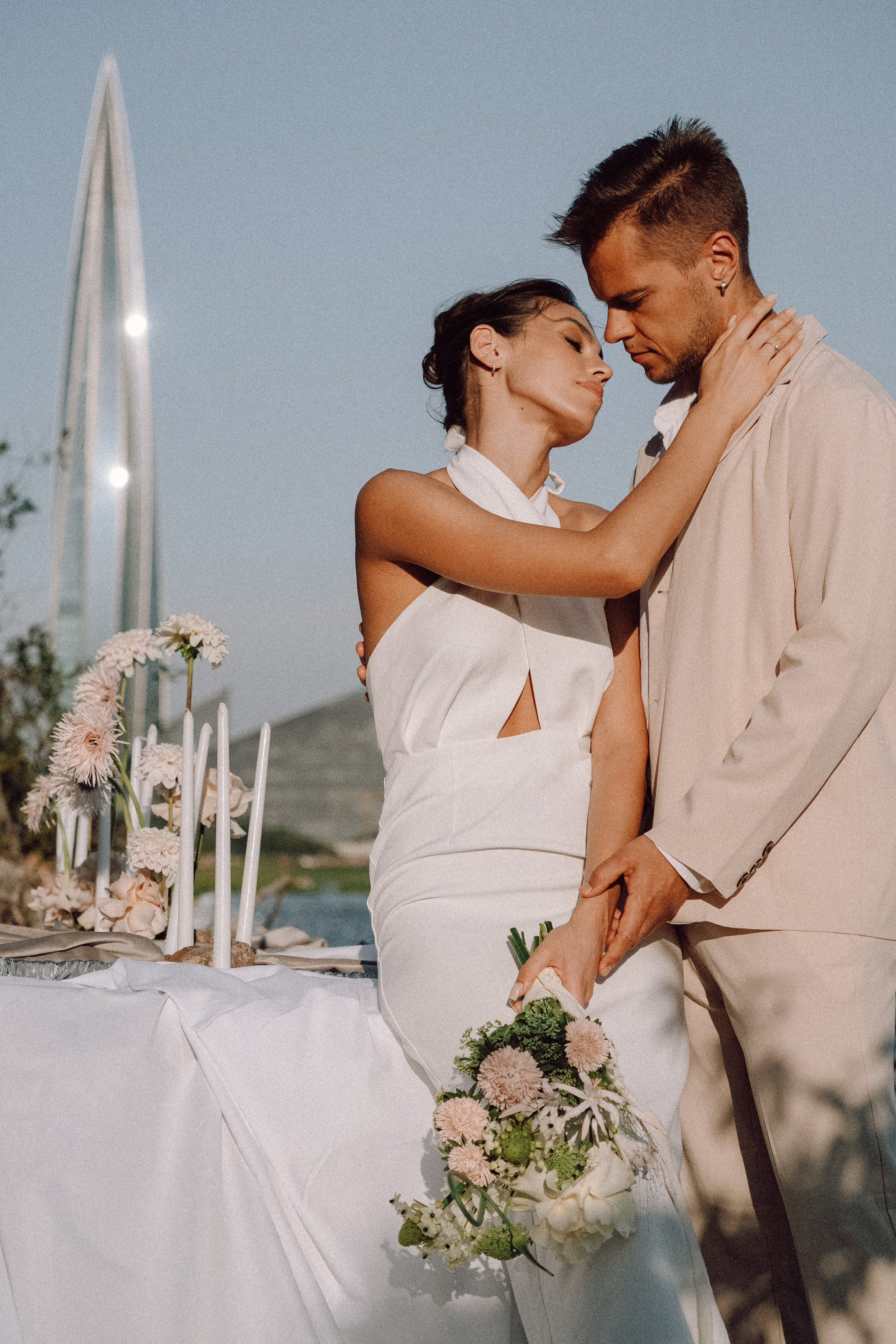 СВАДЕБНАЯ ФОТОСЕССИЯ ВЫЕЗДНОЙ ЦЕРЕМОНИИ (ФИНСКИЙ ЗАЛИВ). Профессиональный фотограф, Санкт-Петербург — Виктория Богомолова