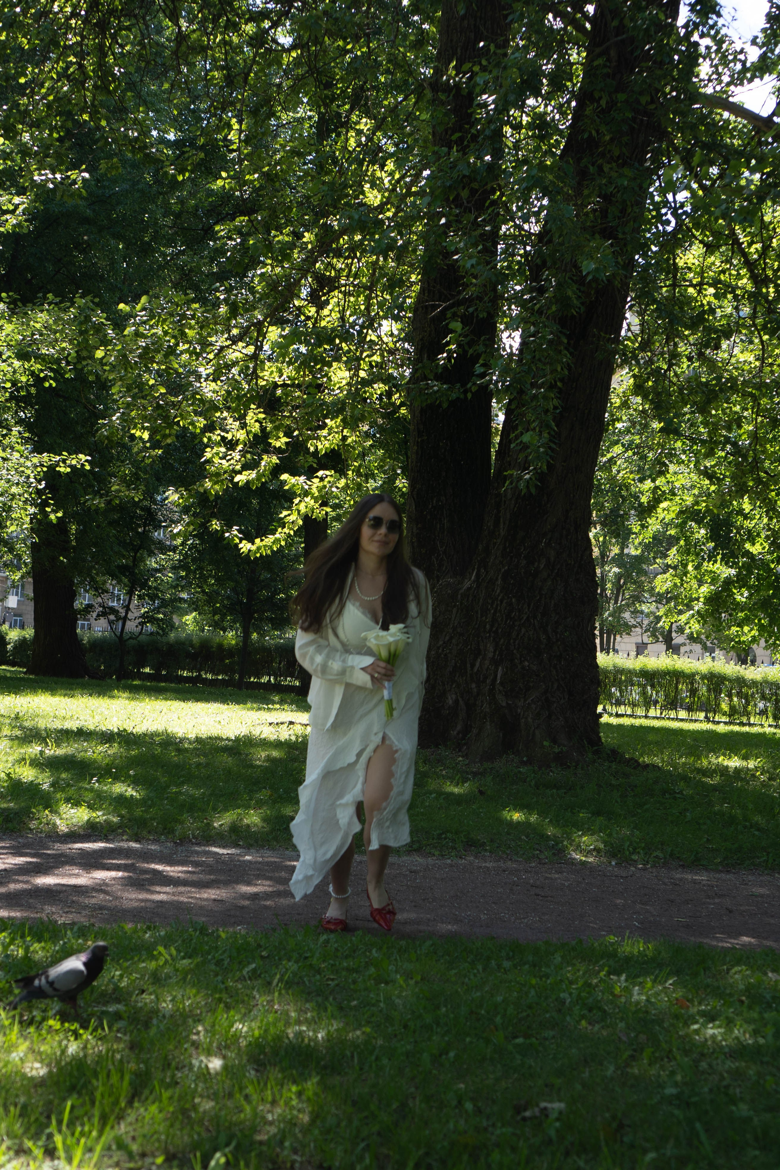 СВАДЕБНАЯ СЬЕМКА В ПАРКЕ ПОБЕДЫ И ПРОГУЛКА ПО МОСКОВСКОМУ ПРОСПЕКТУ. Профессиональный фотограф, Санкт-Петербург — Виктория Богомолова