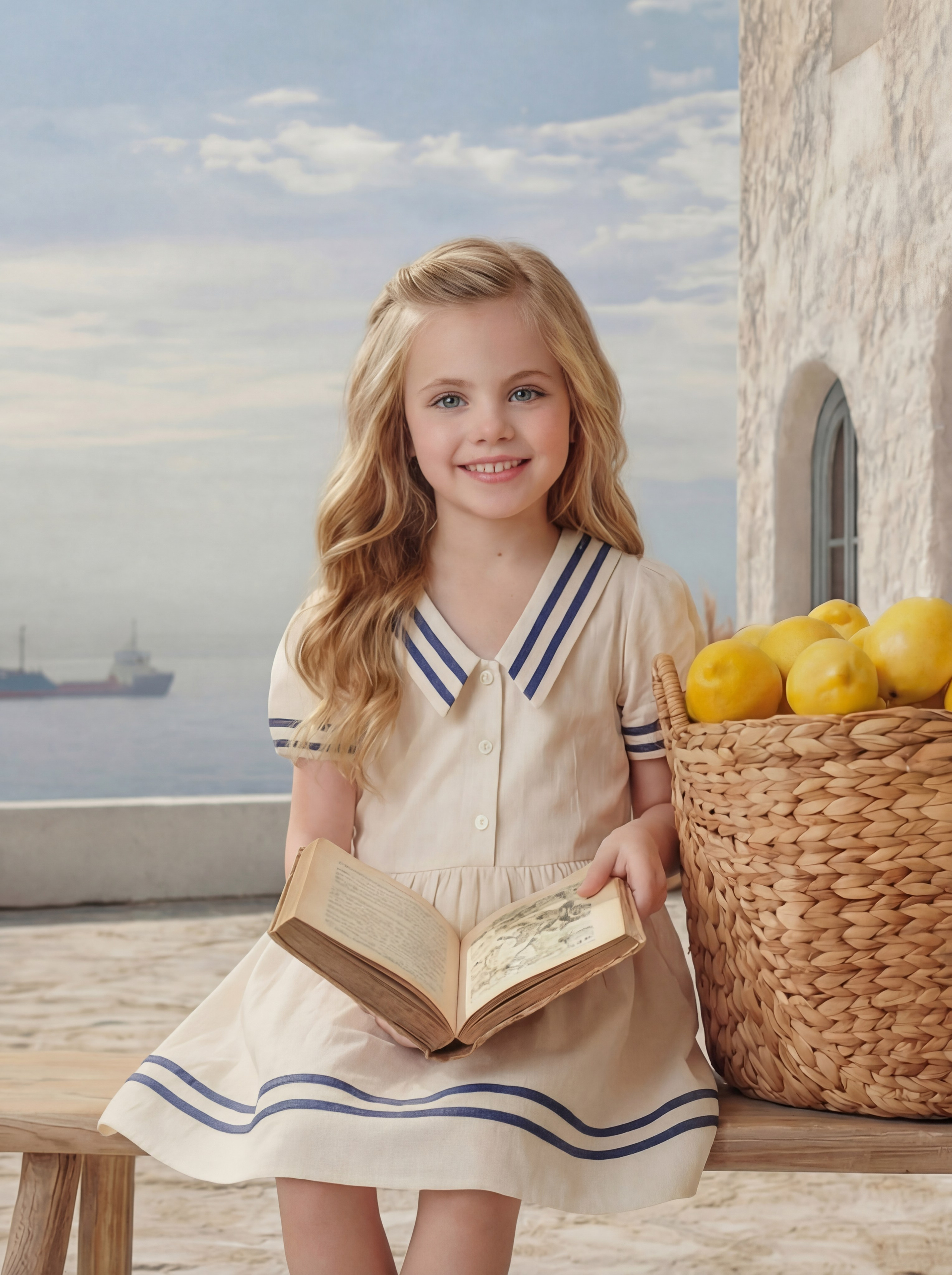 Греческие каникулы. Детская фотостудия Москва