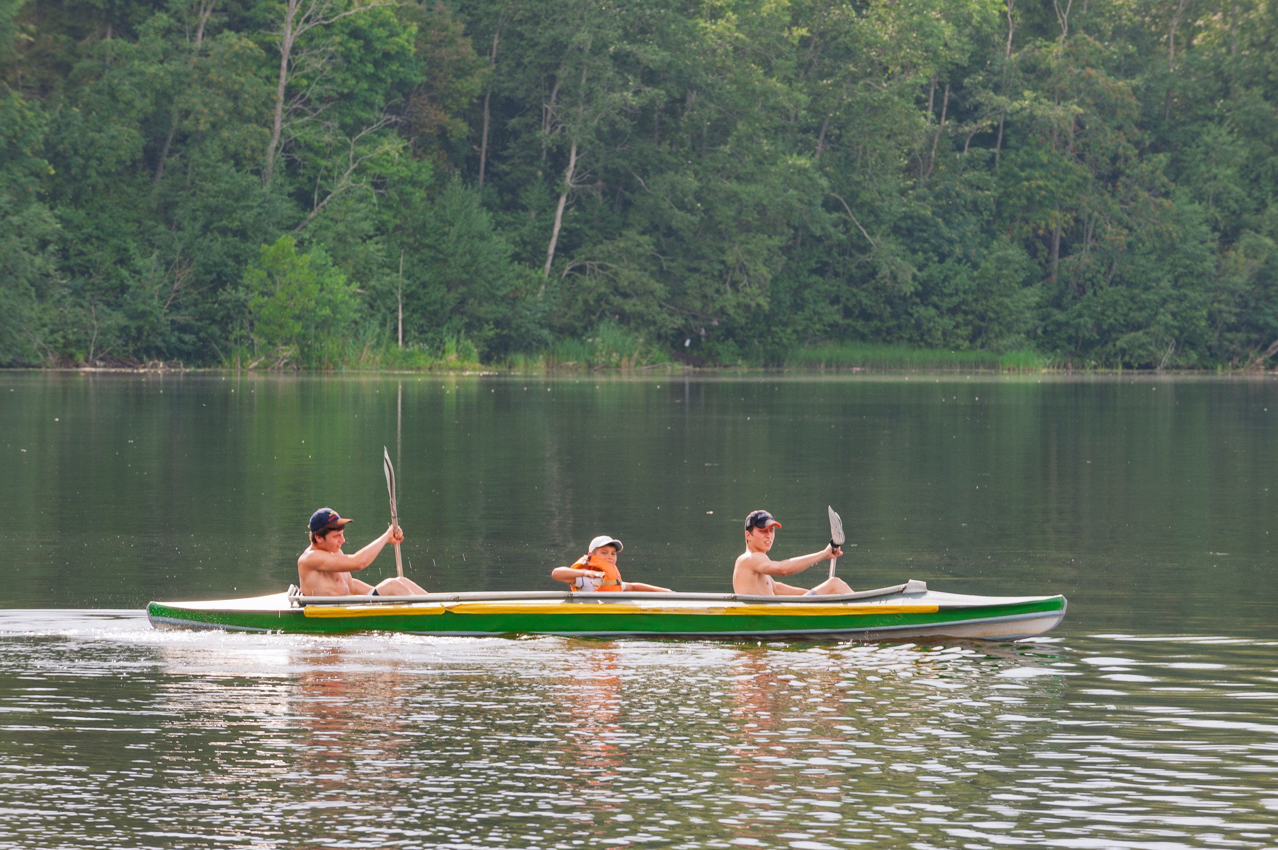 Летние тренировочные боры Школы Боевых Искусств «МОН», Валдай 2011 г. Валдайская кругосветка, байдарки
