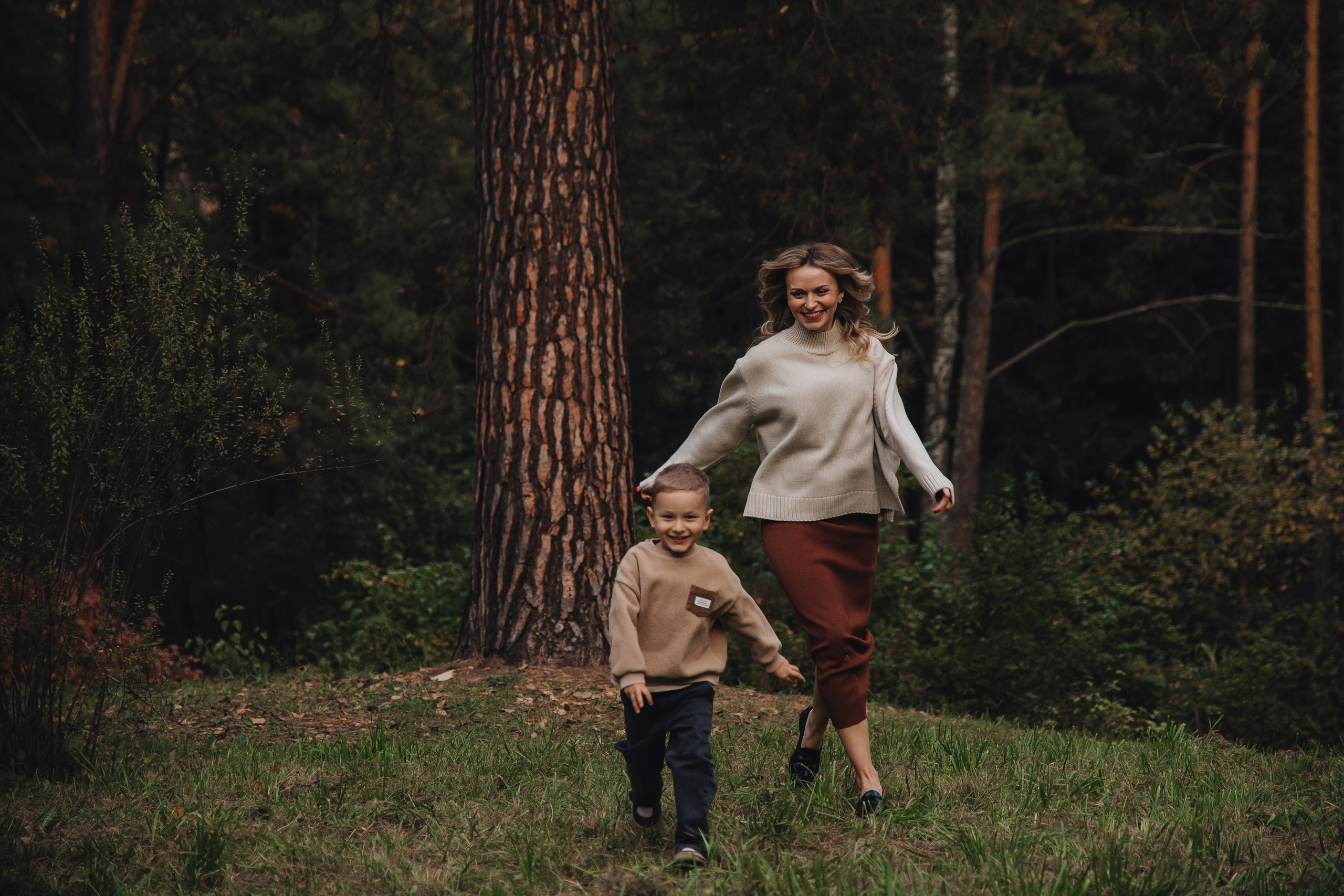 Осенняя прогулка. Фотограф Новосибирск